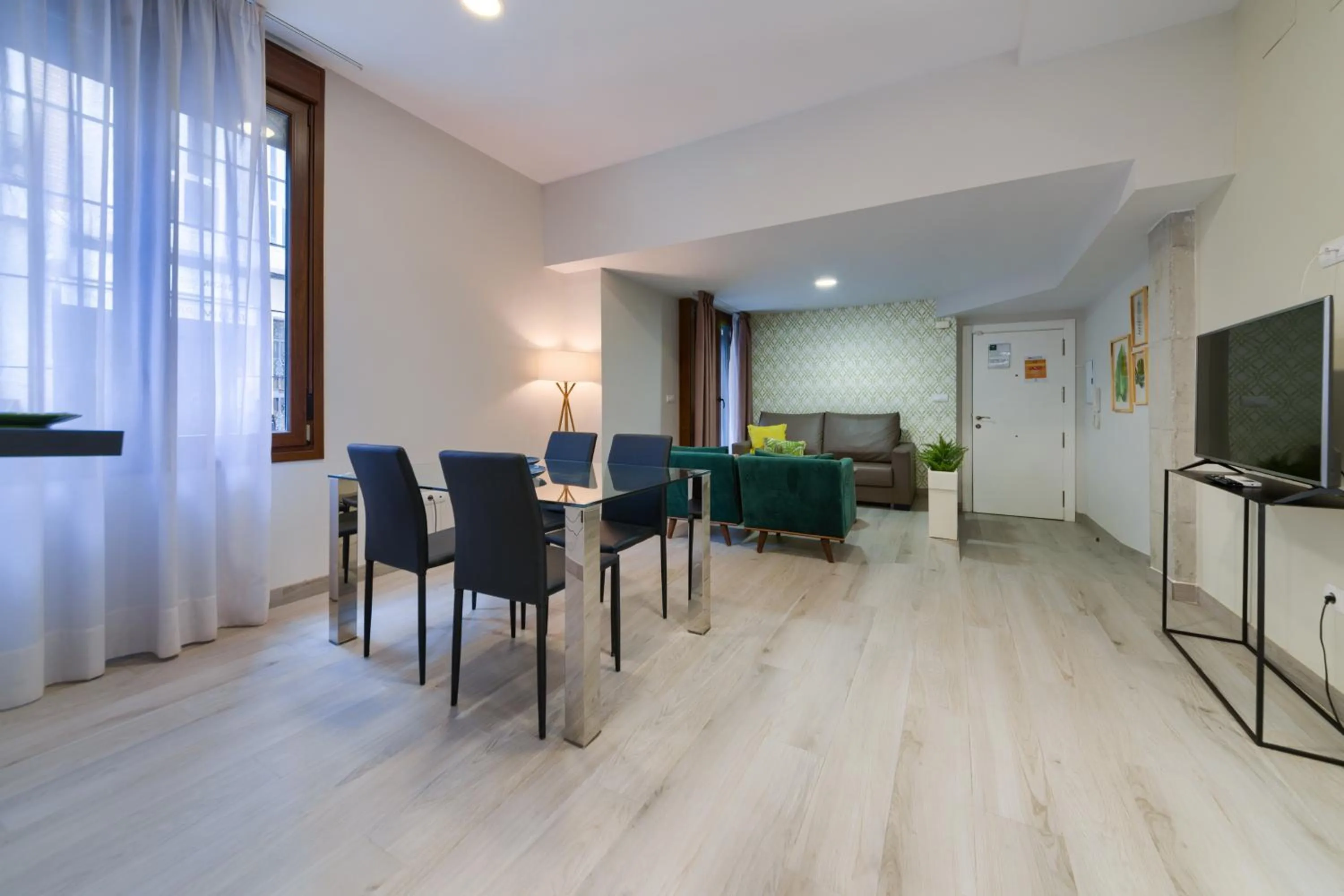 Living room in Holidays2Malaga Suites