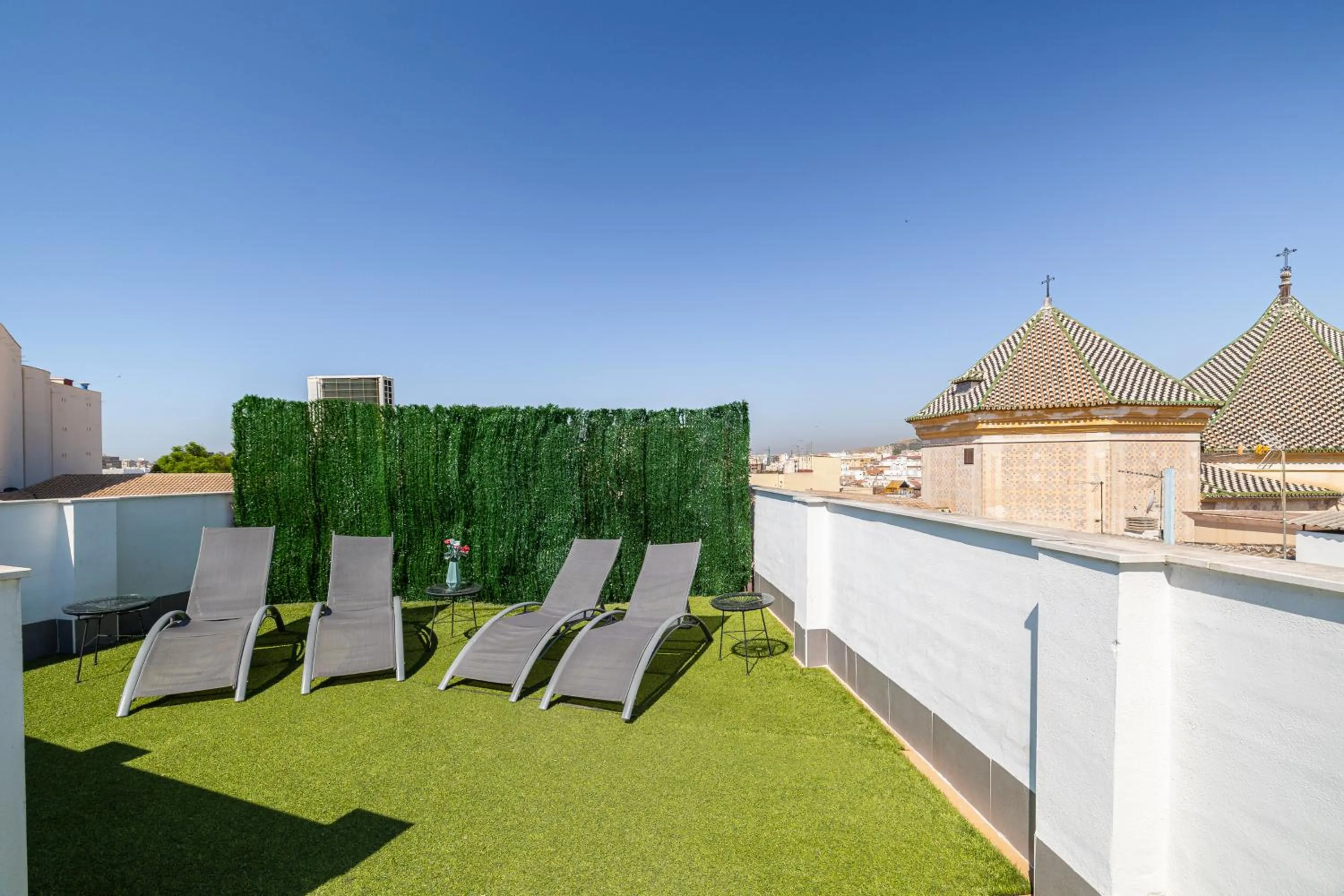 Balcony/Terrace in Holidays2Malaga Suites