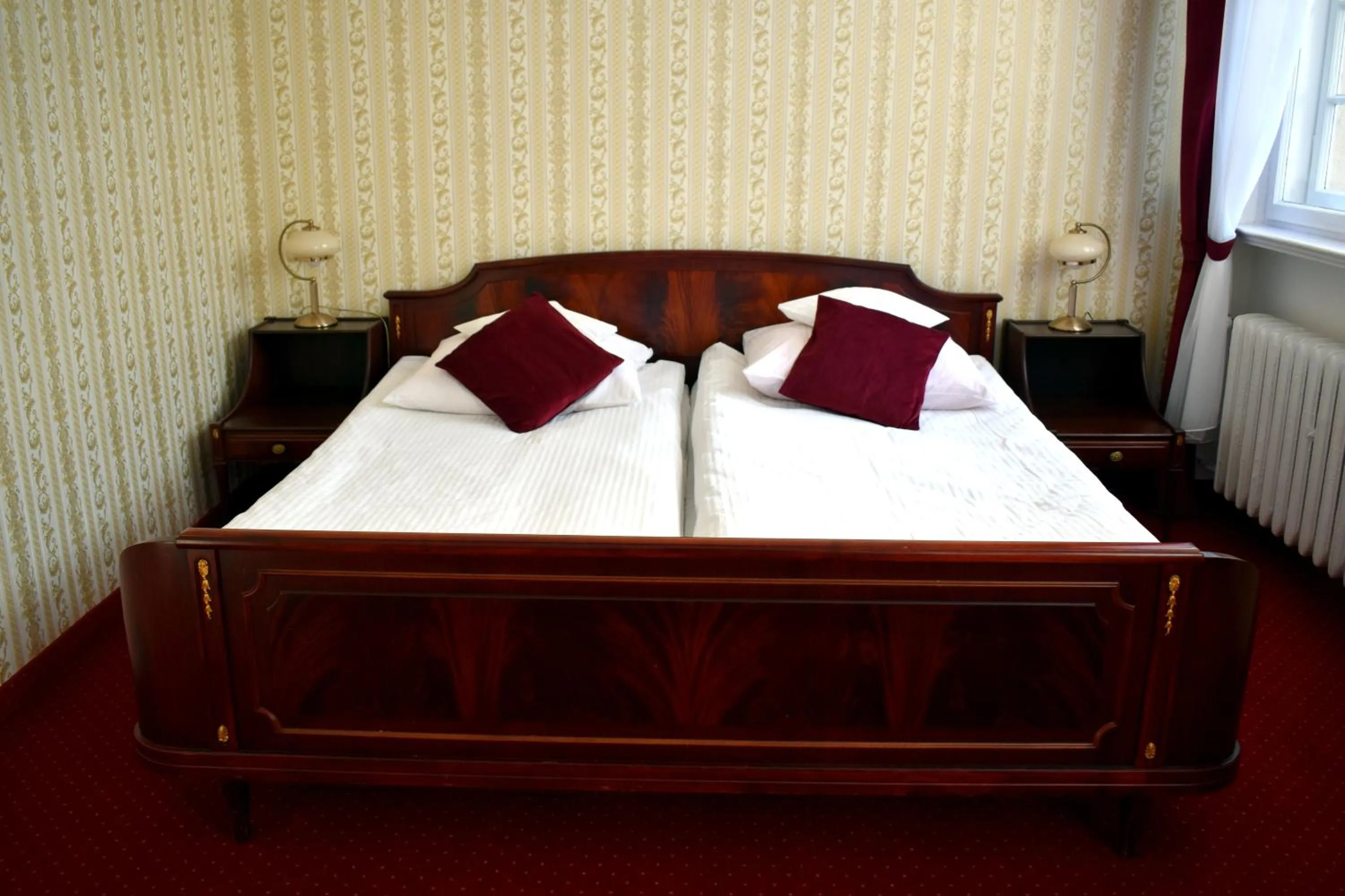 Bed in Hotel Zamek Królewski w Rydzynie