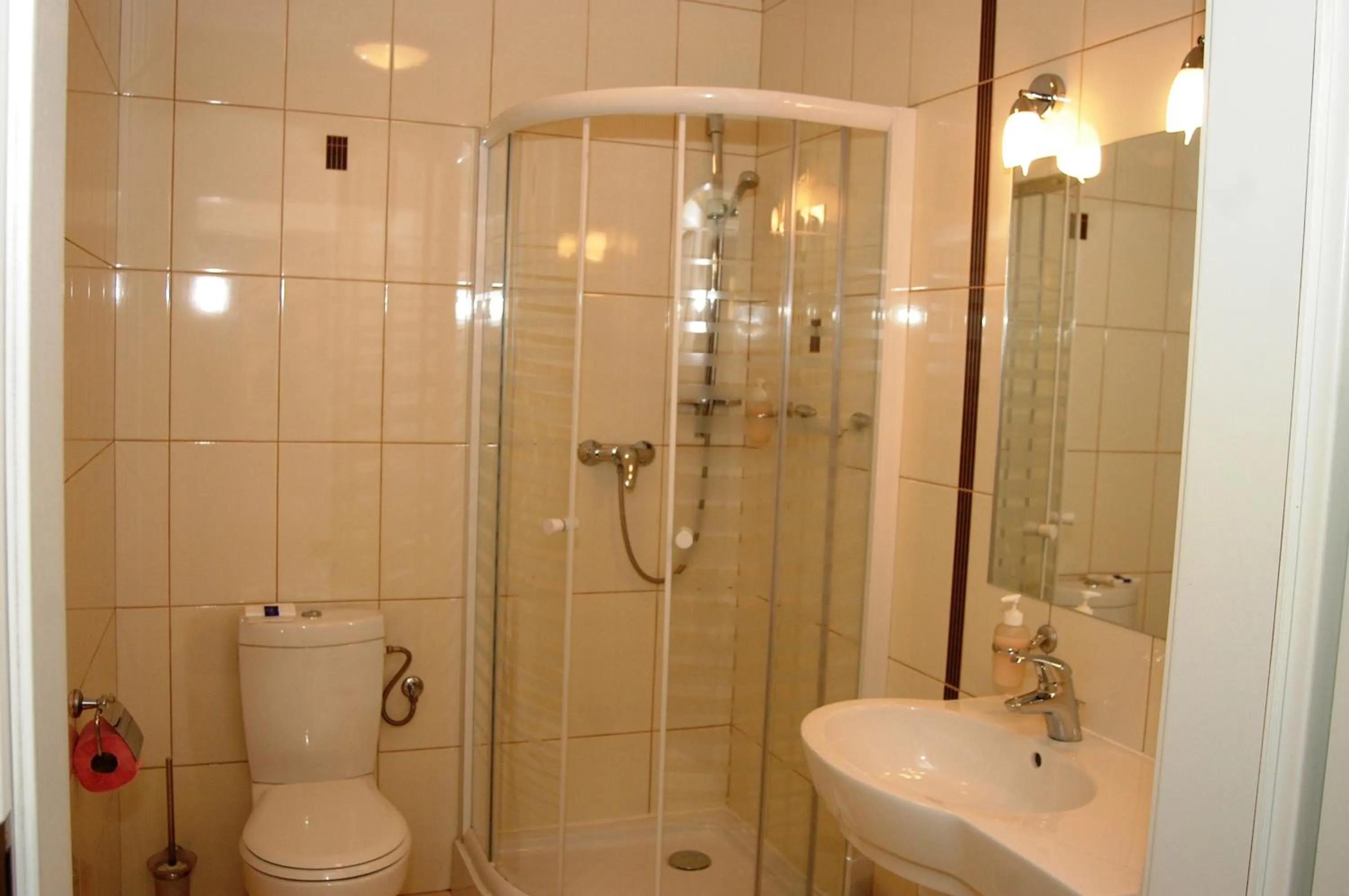 Bathroom in Hotel Zamek Królewski w Rydzynie