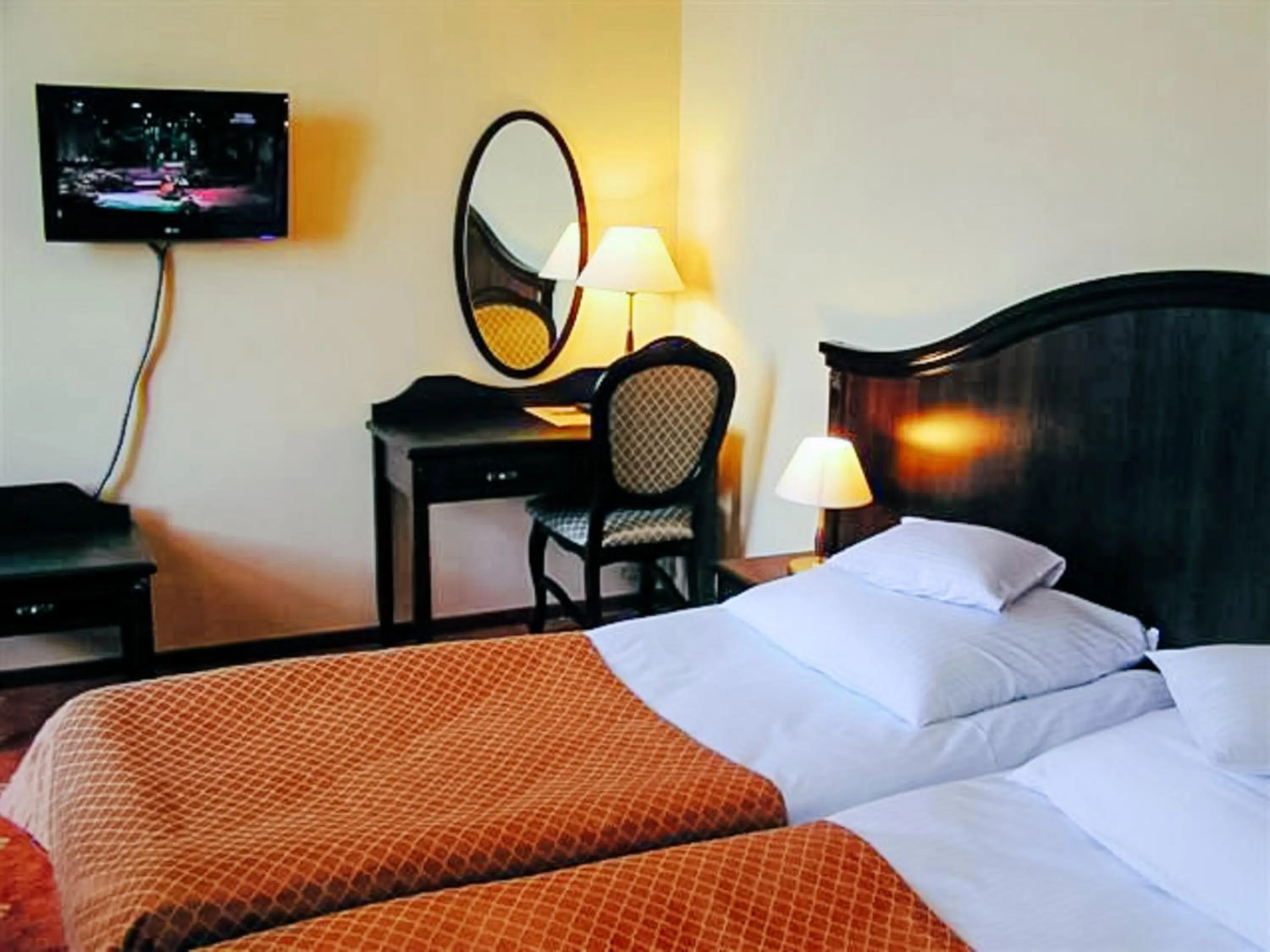 Bed in Hotel Zamek Królewski w Rydzynie