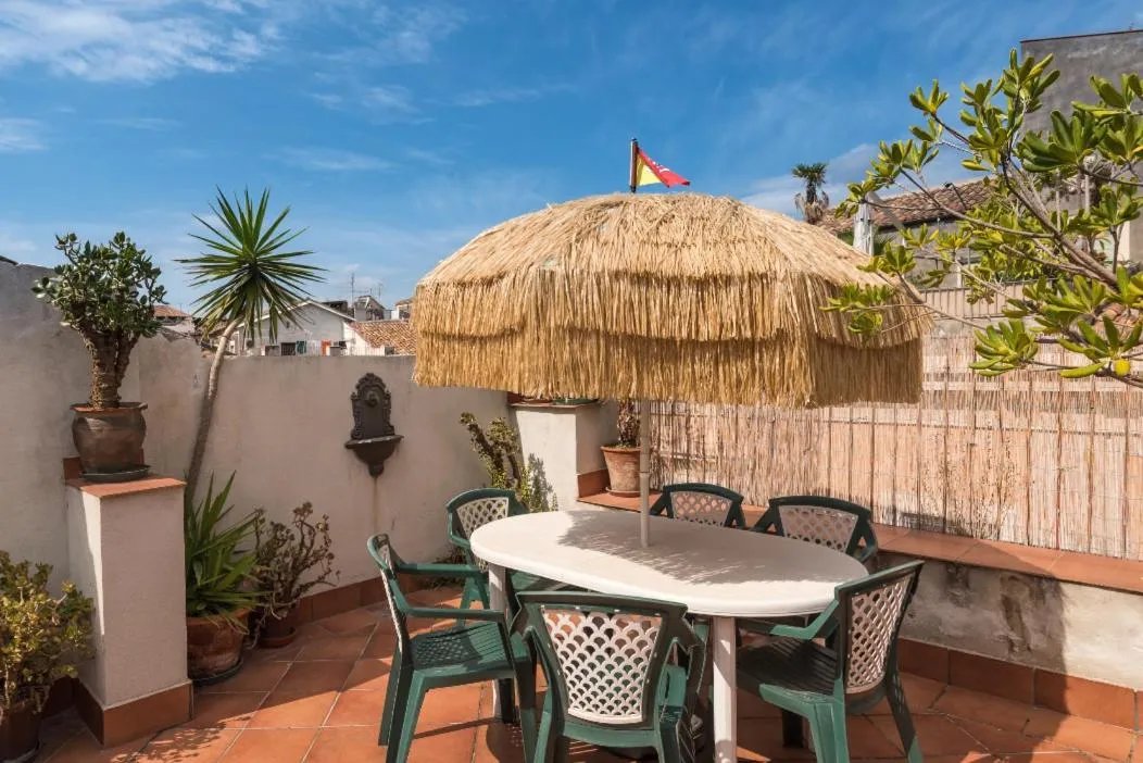 Balcony/Terrace in Palazzo Arcidiacono - luxury holidays