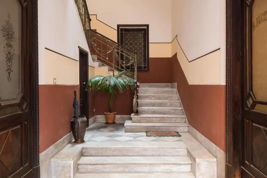 Facade/entrance in Palazzo Arcidiacono - luxury holidays