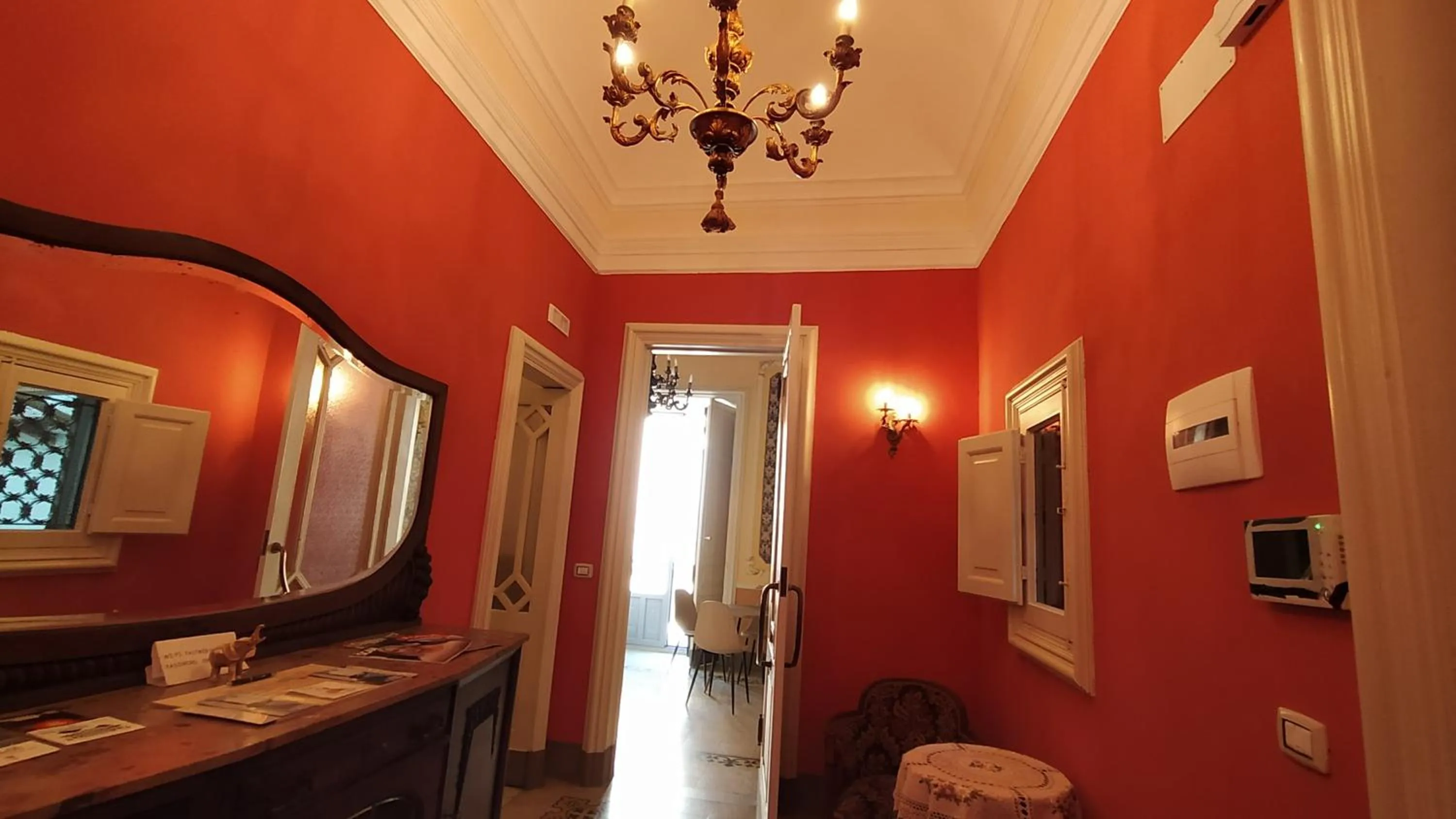 Living room in Palazzo Arcidiacono - luxury holidays