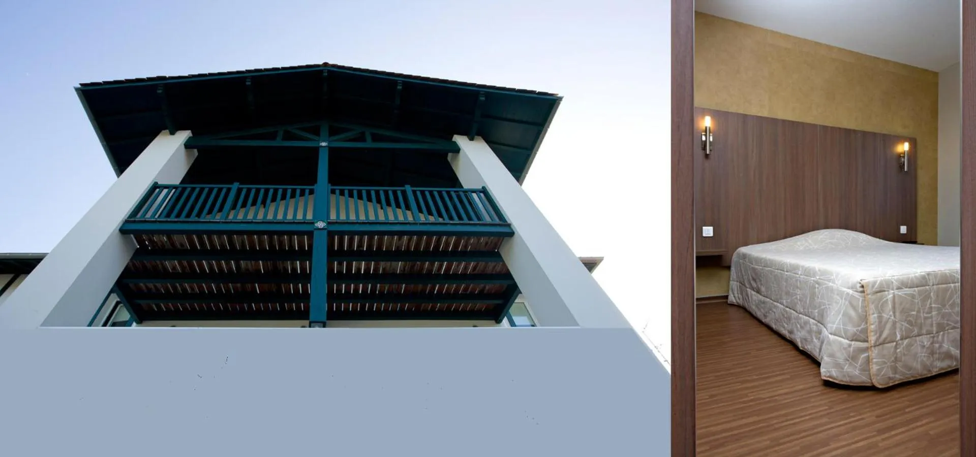 Property building, Bed in B&B HOTEL Saint Jean de Luz