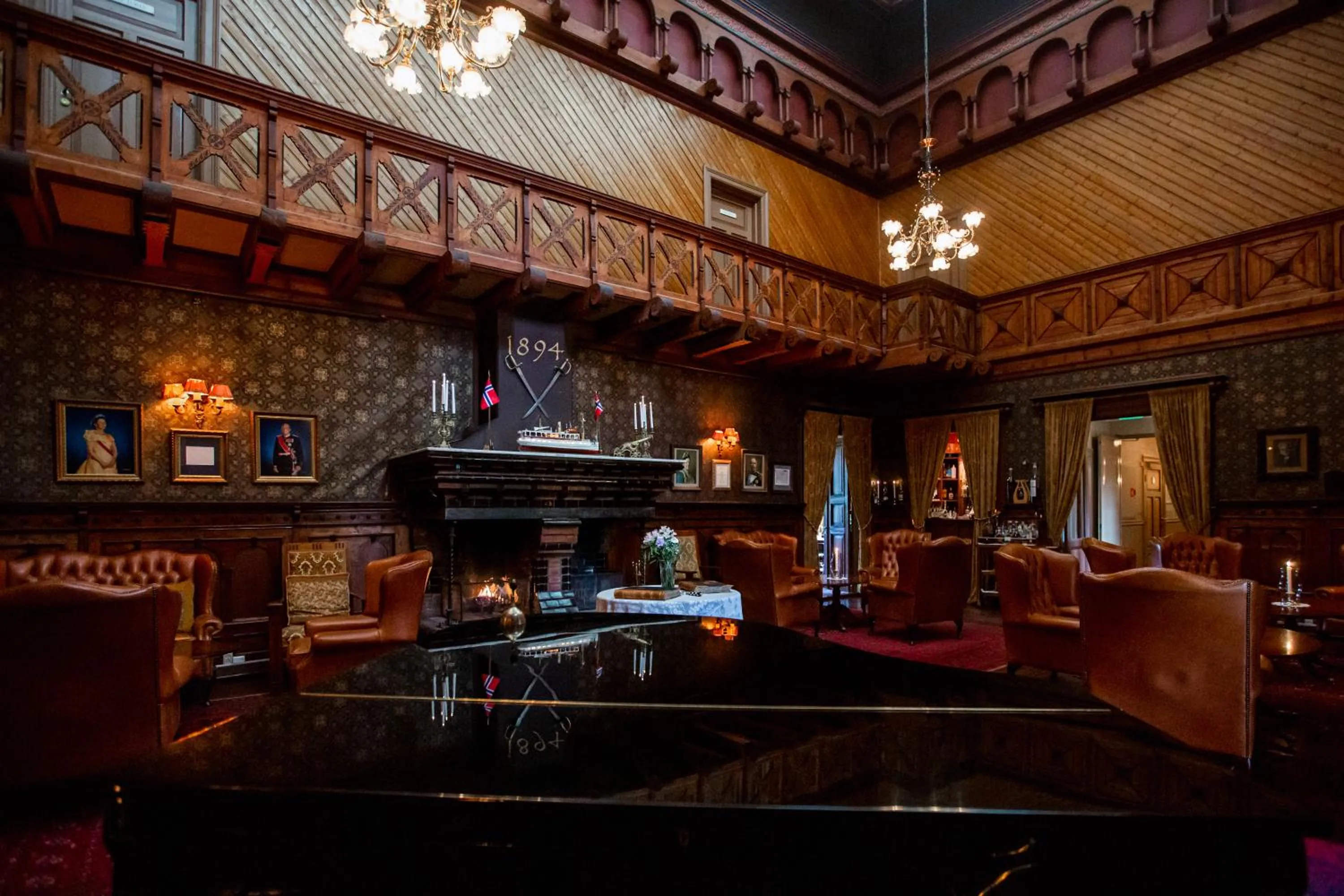 Lounge or bar in Dalen Hotel