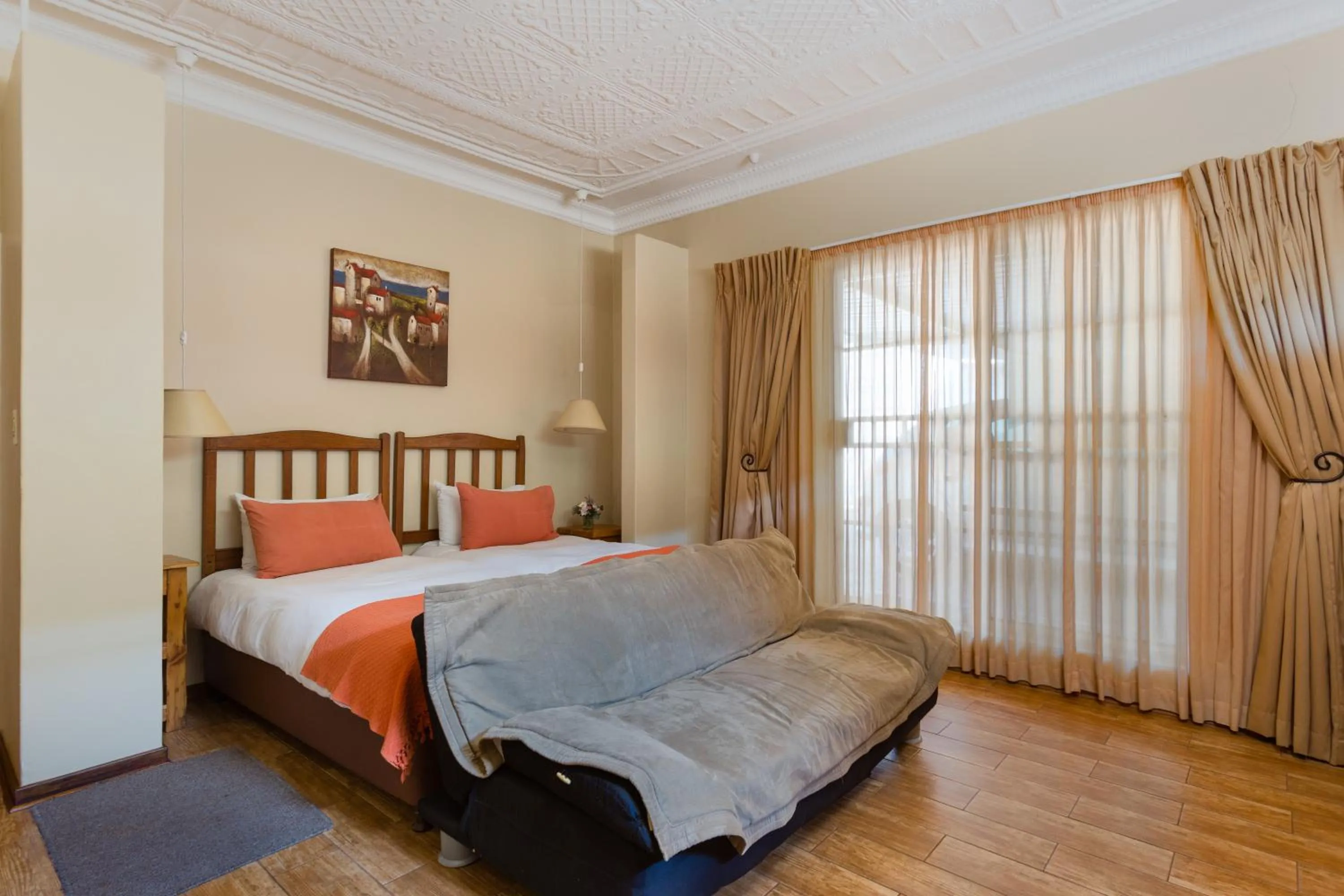 Bed in Agterplaas Guesthouse Pty Ltd