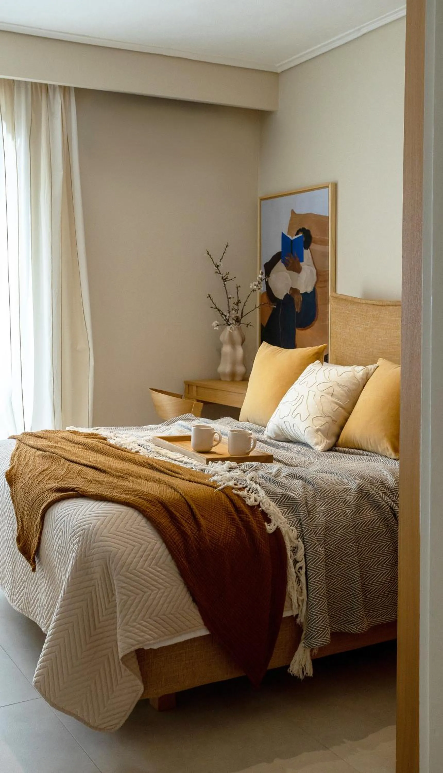 Bed in Agrinio ART Suites