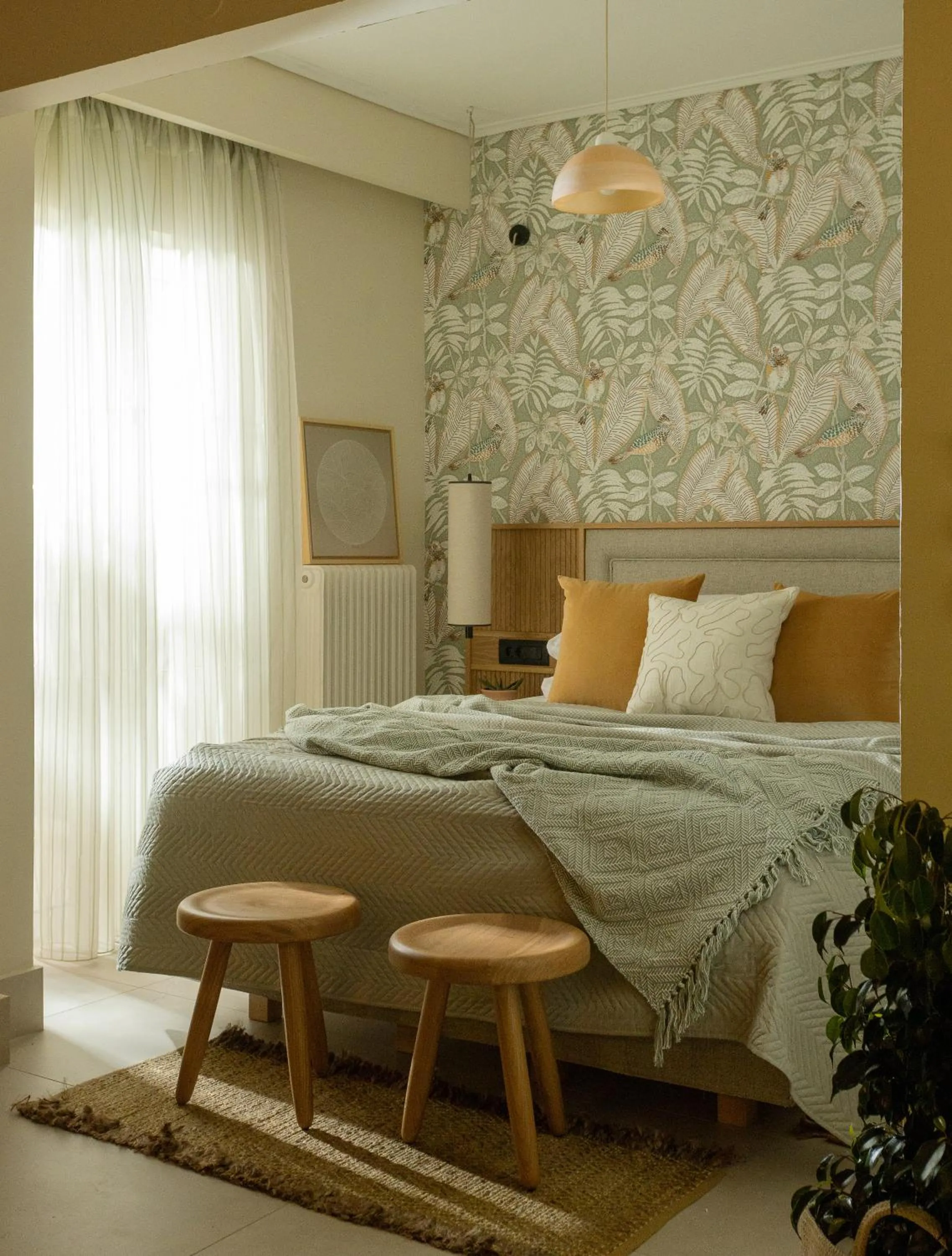 Bed in Agrinio ART Suites