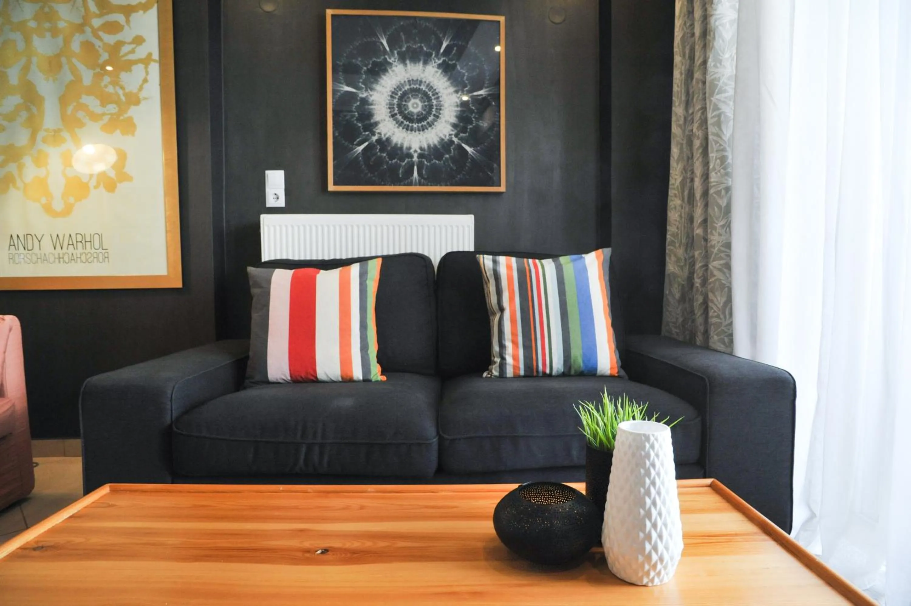 Living room in Agrinio ART Suites