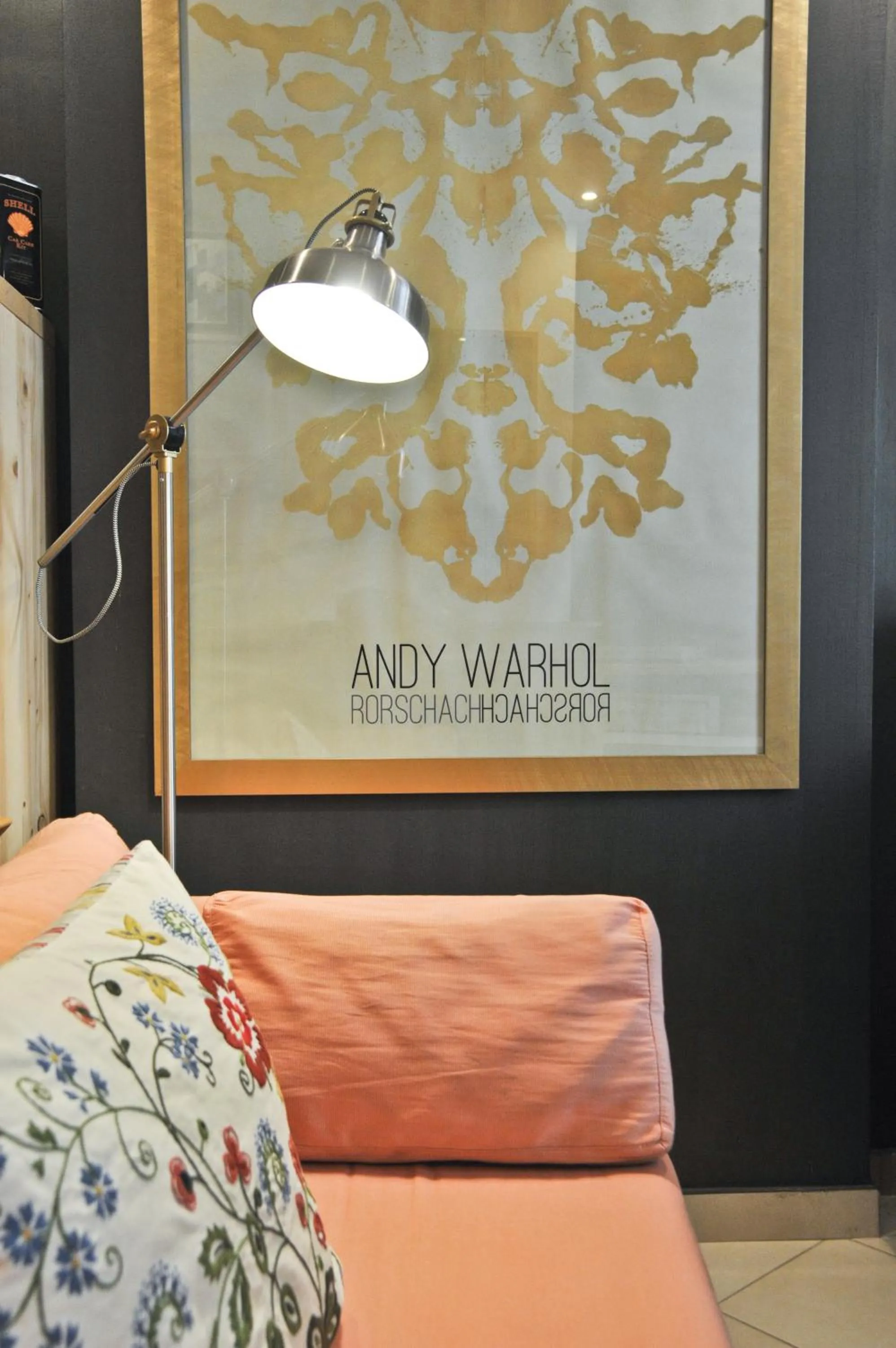 Decorative detail, Bed in Agrinio ART Suites