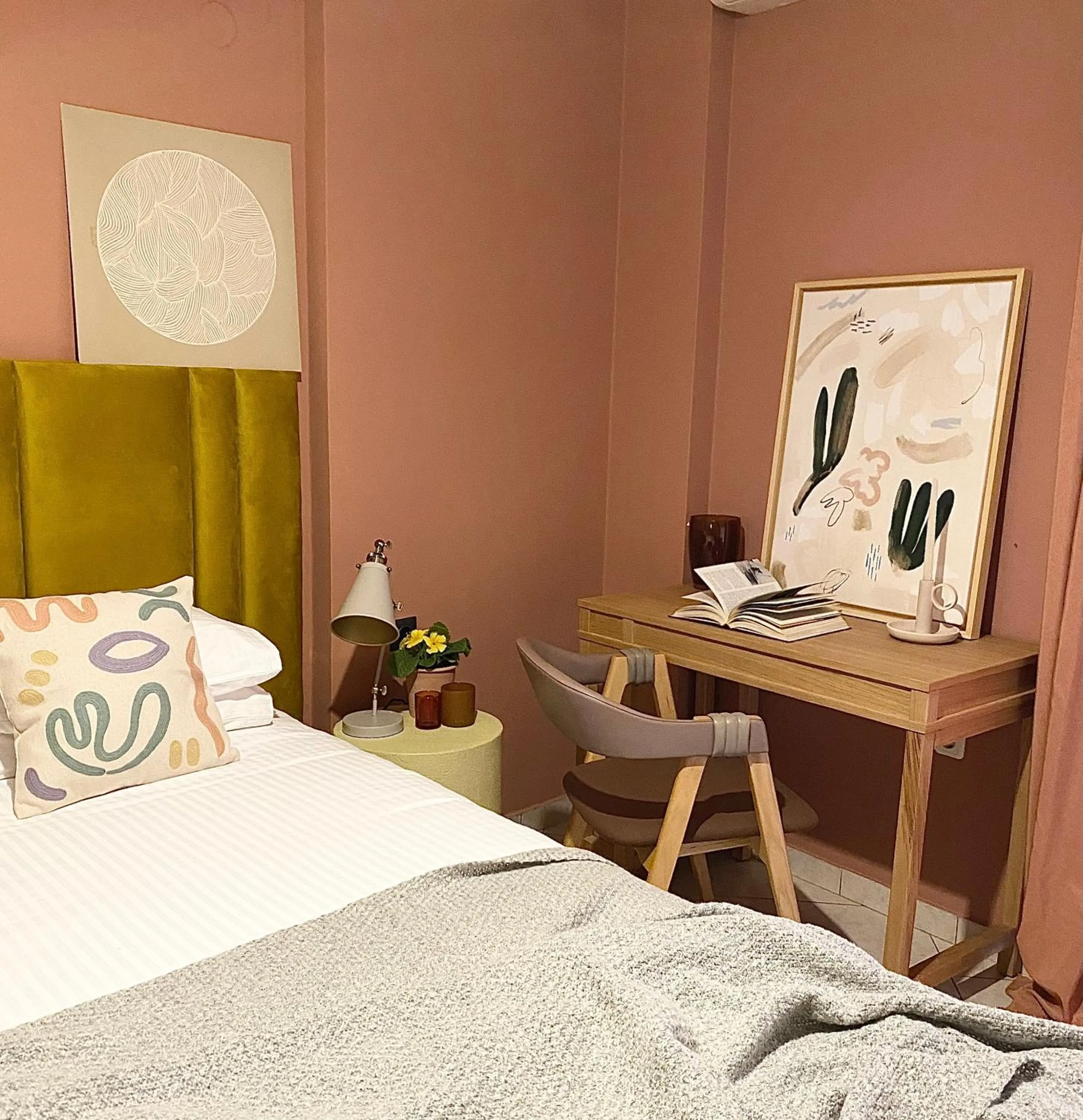 Bed in Agrinio ART Suites