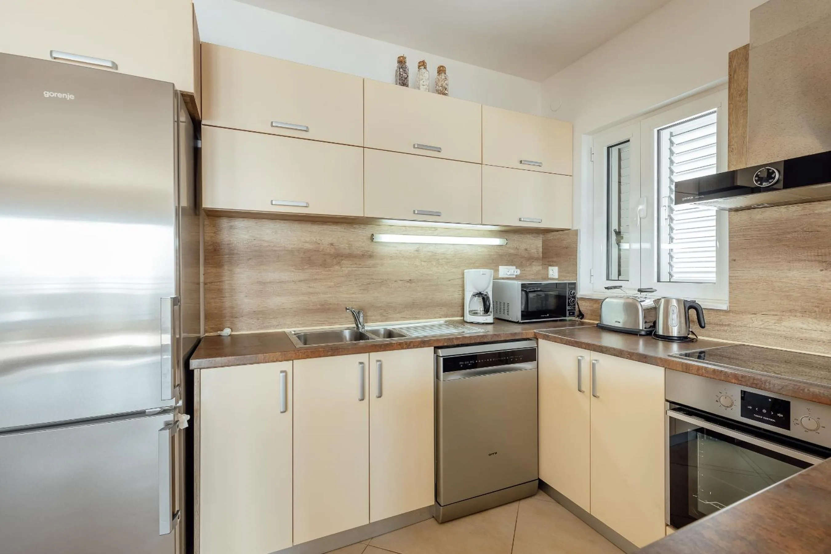 Kitchen or kitchenette in Apartment Penthouse Savina