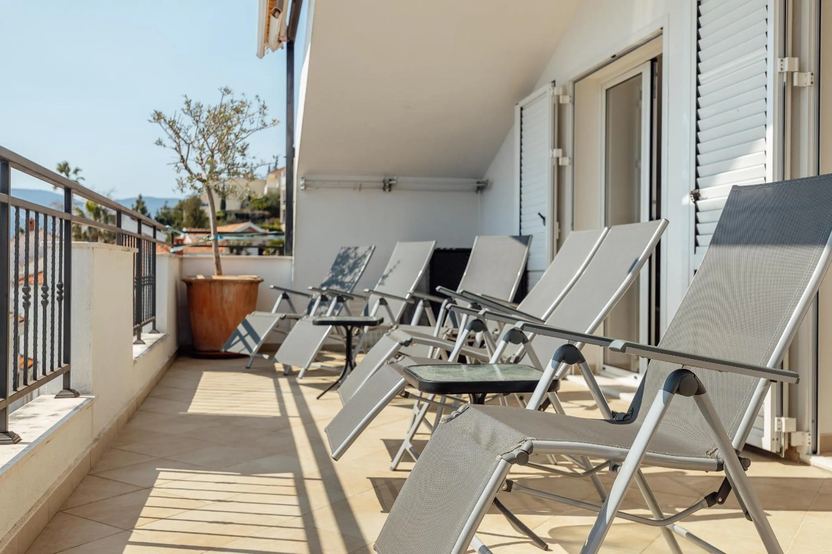 Balcony/Terrace in Apartment Penthouse Savina