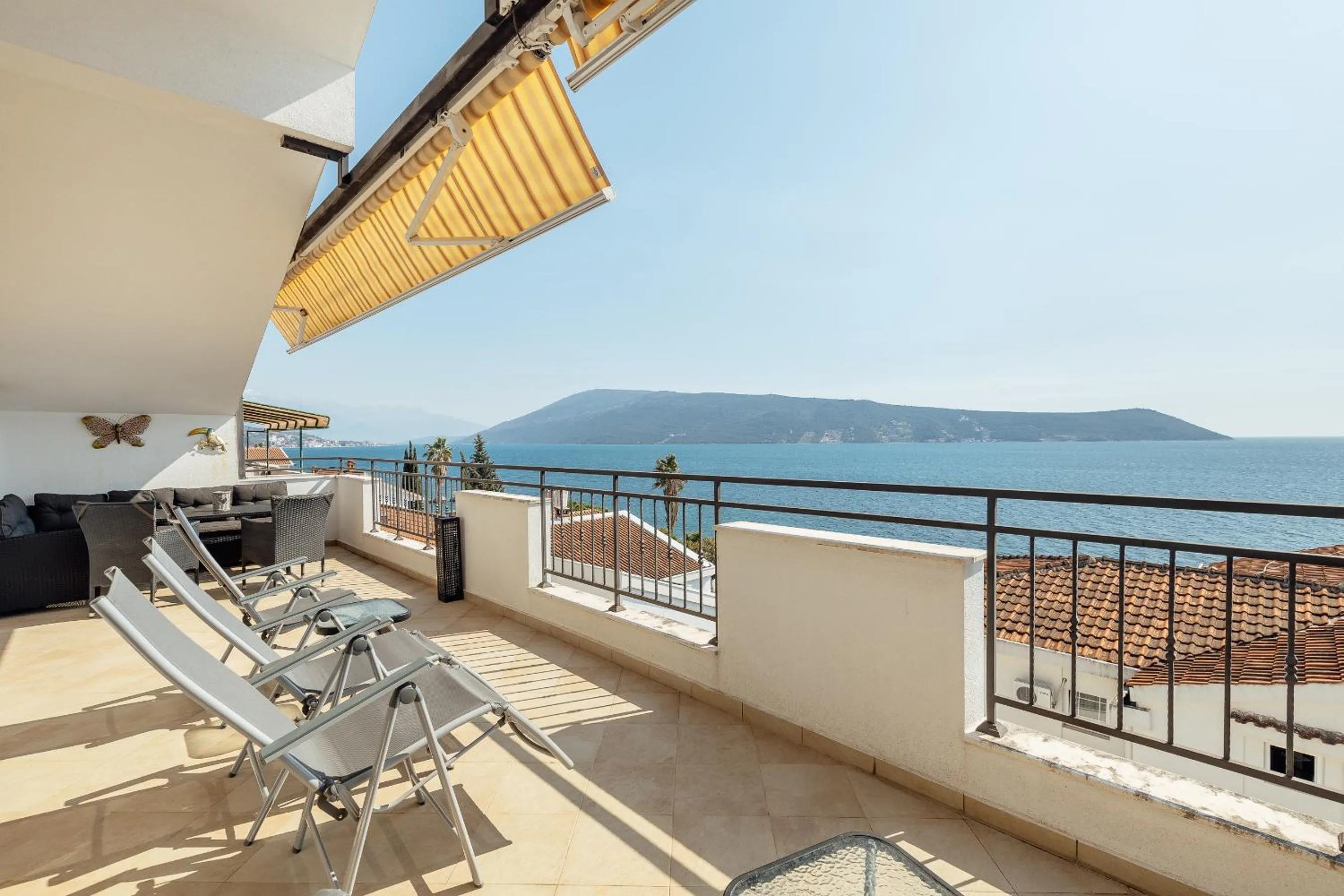 Balcony/Terrace in Apartment Penthouse Savina