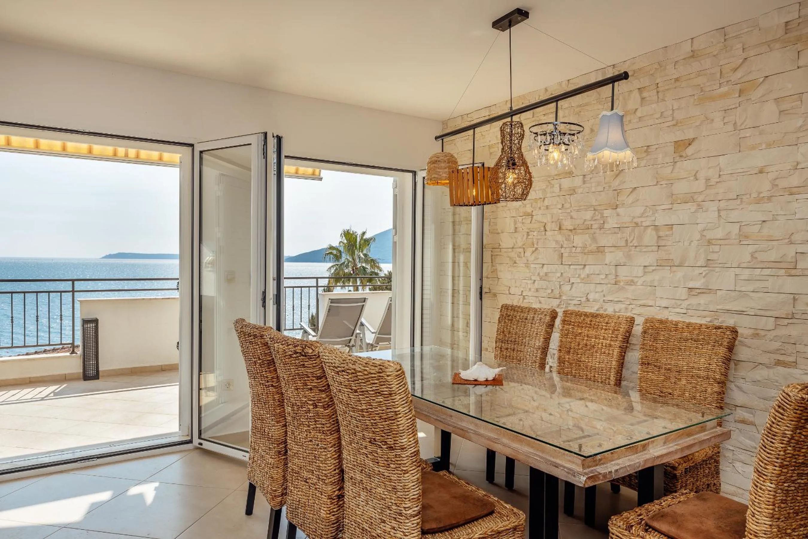Dining area in Apartment Penthouse Savina