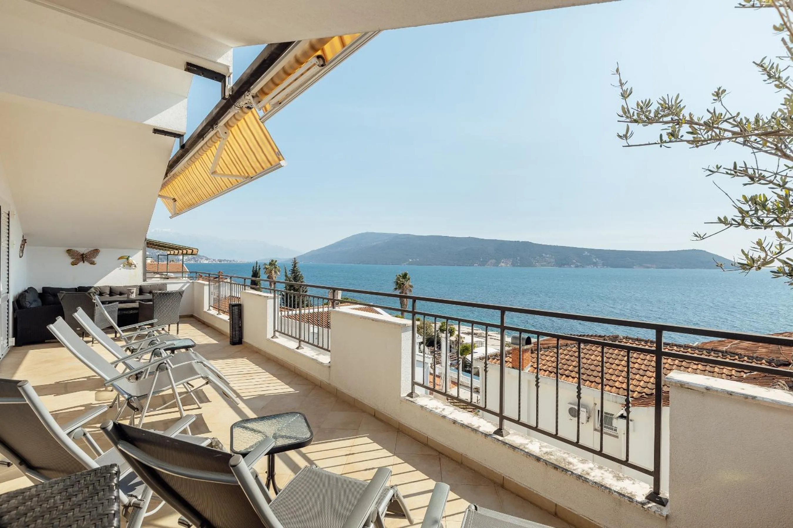 Balcony/Terrace in Apartment Penthouse Savina