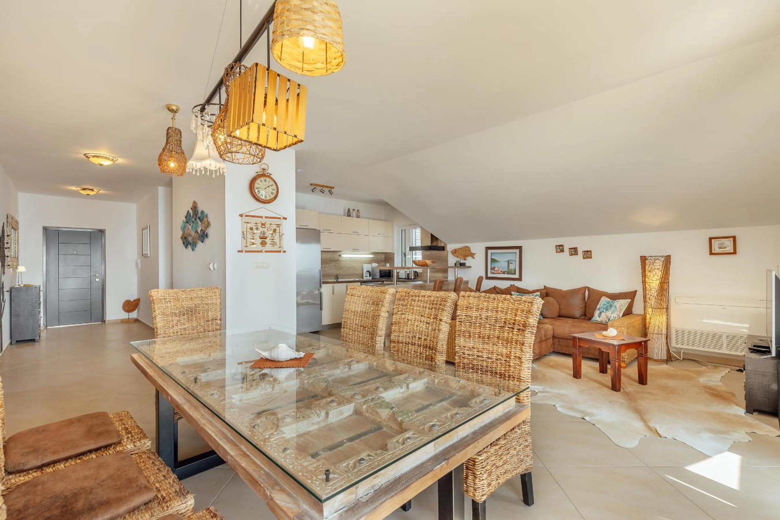 Dining area in Apartment Penthouse Savina