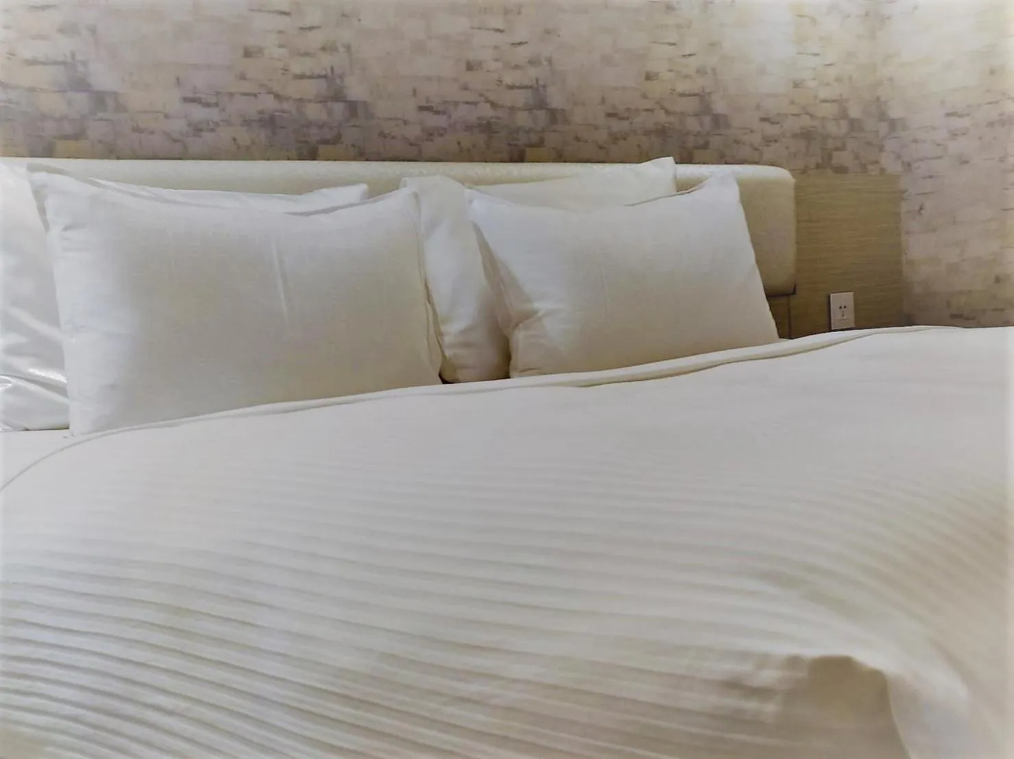 Bed in Surreal Motel