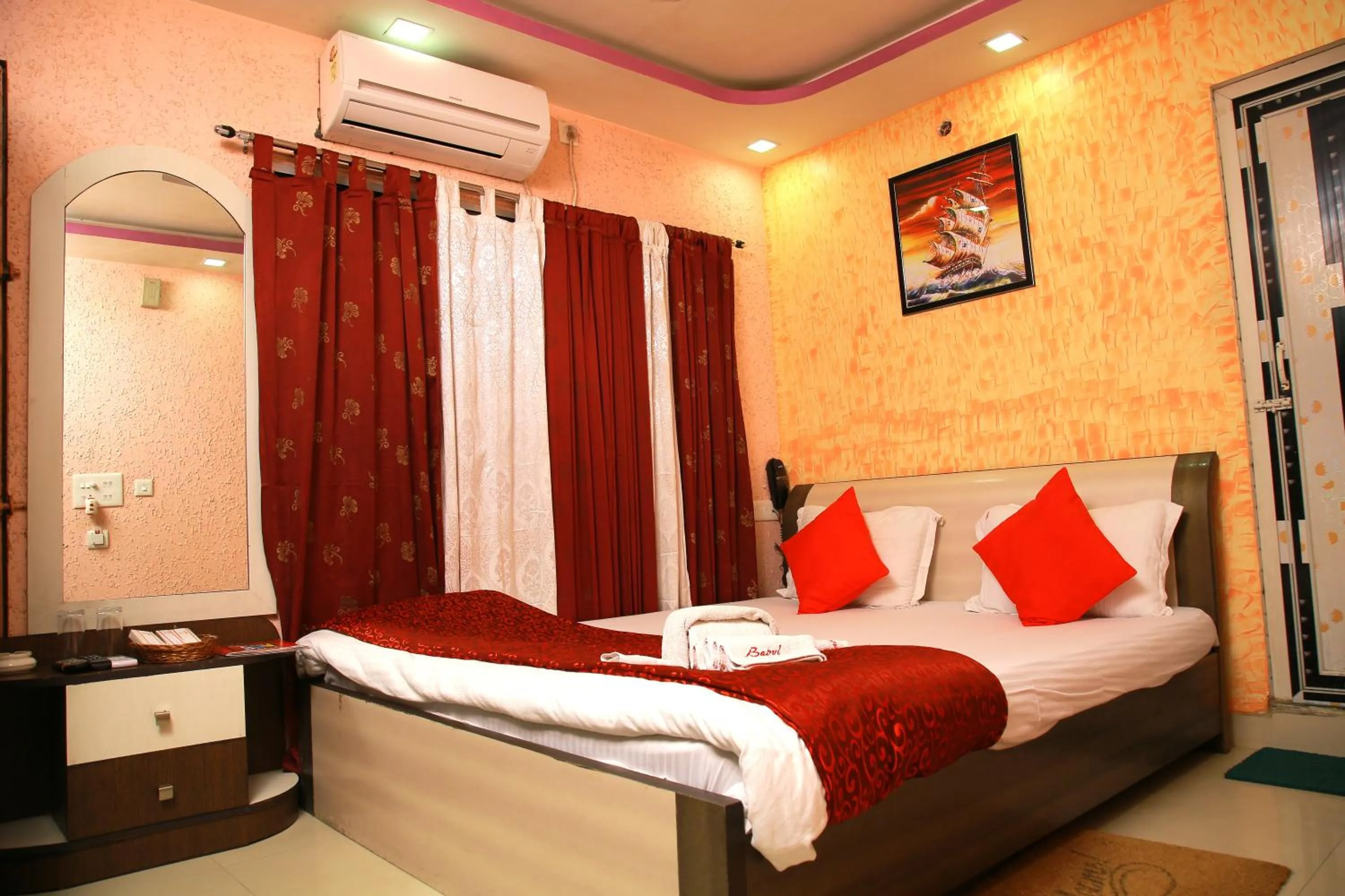 Bedroom, Bed in Babul Hotel
