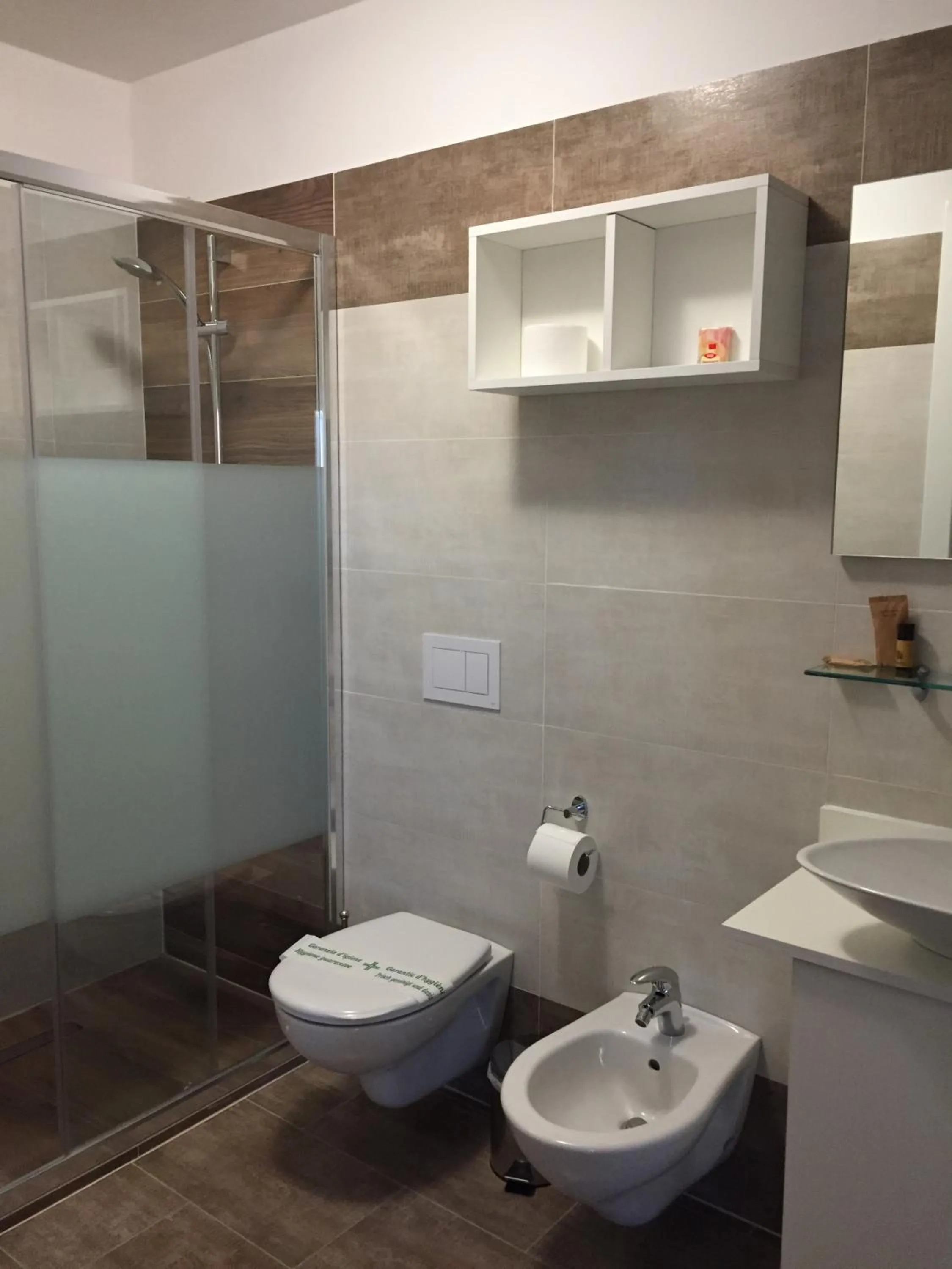 Shower in Agriturismo La Lupa