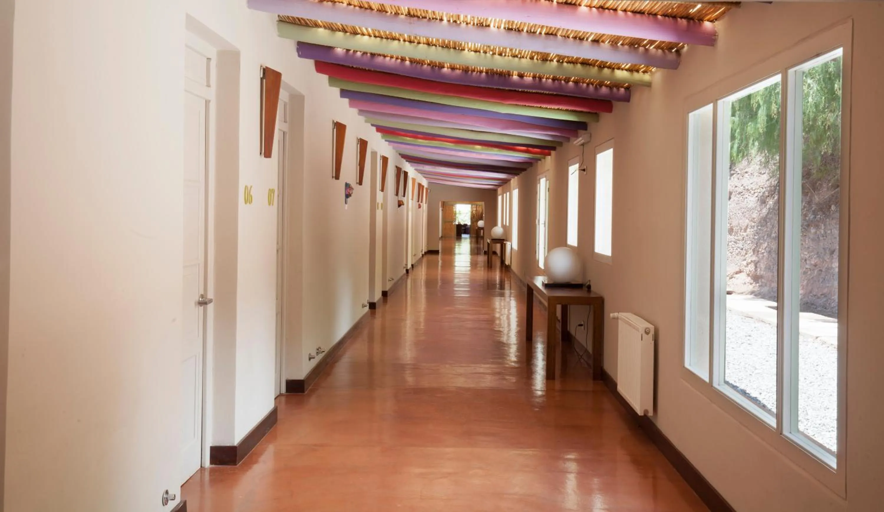 Decorative detail in Hotel Huacalera