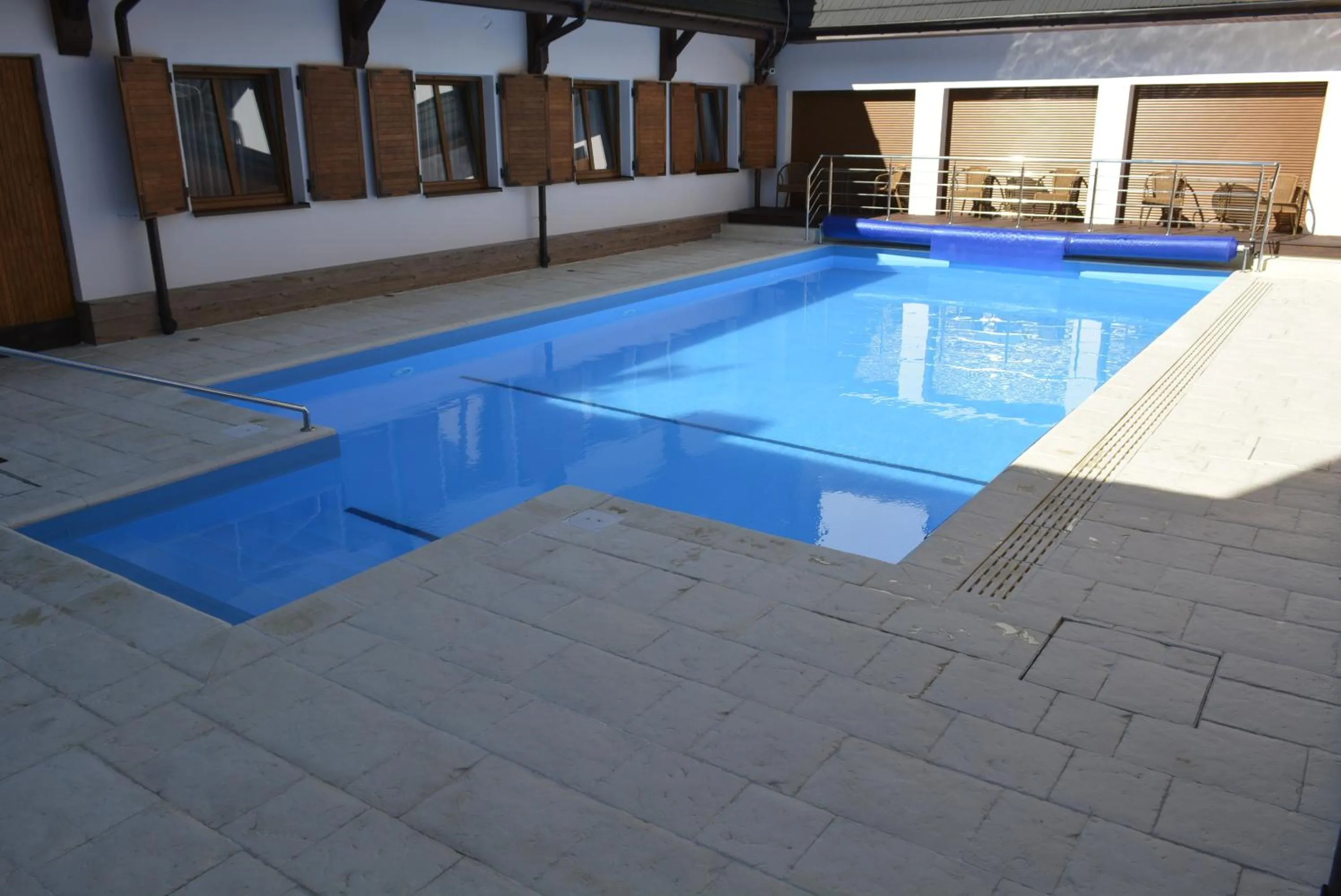 Swimming pool in Hotel Zajazd Piastowski