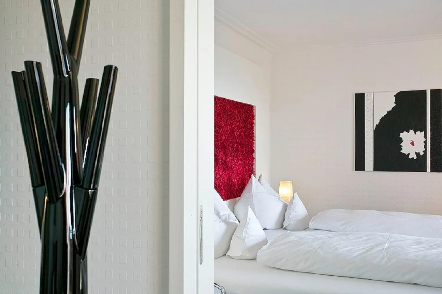 Bed in Romantik Hotel Residenz am See