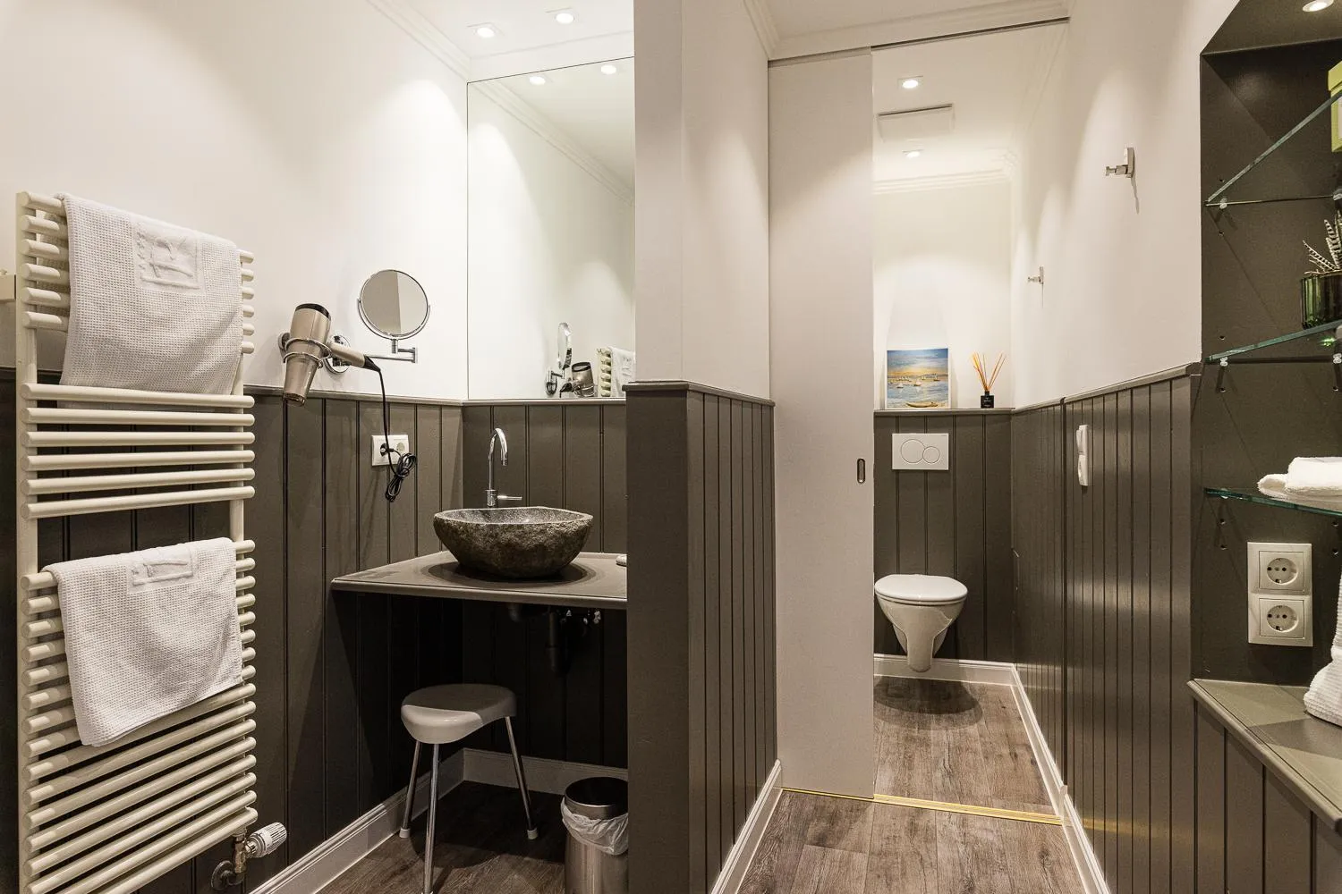 Bathroom in Romantik Hotel Residenz am See