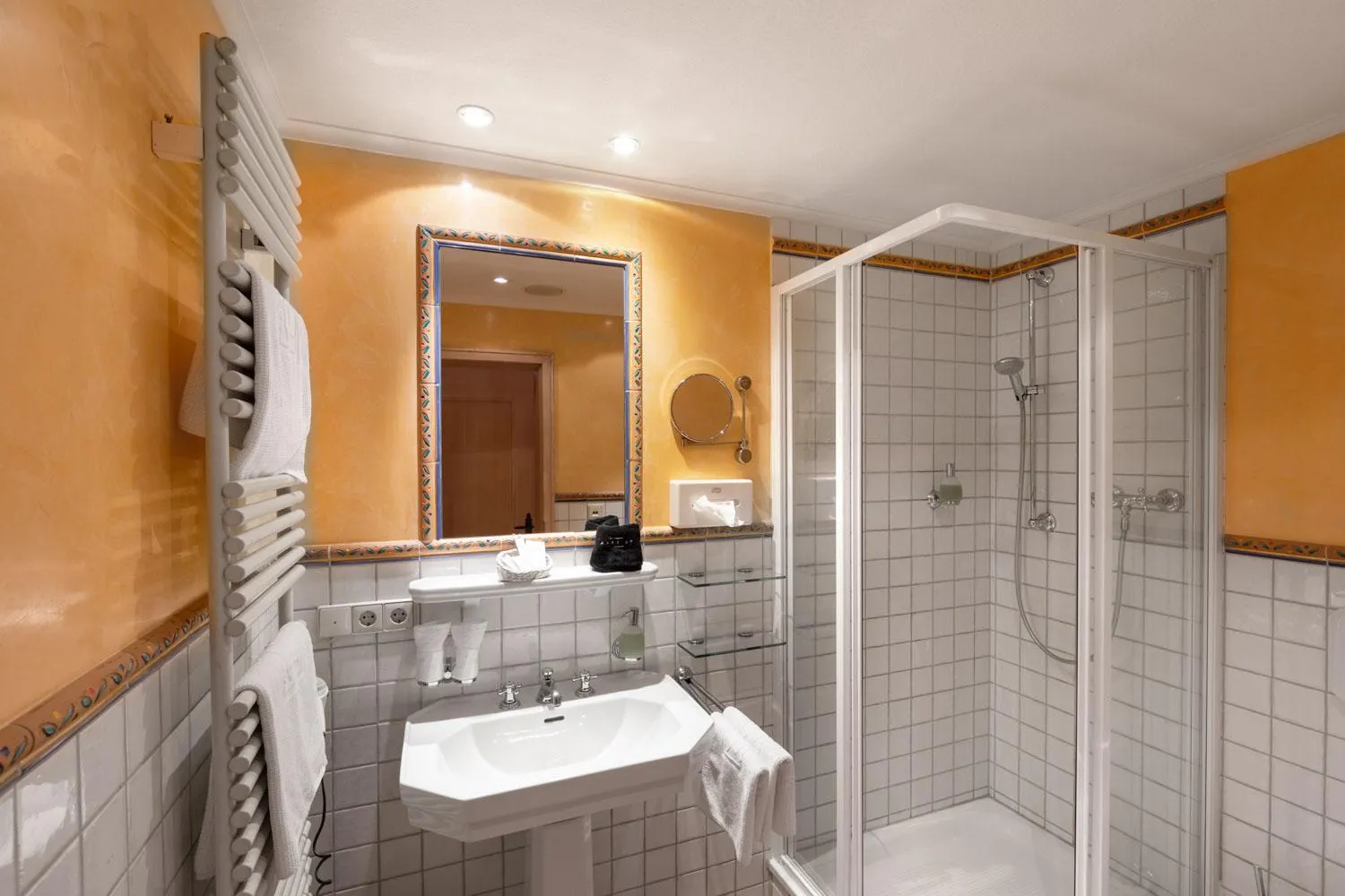 Shower in Romantik Hotel Residenz am See