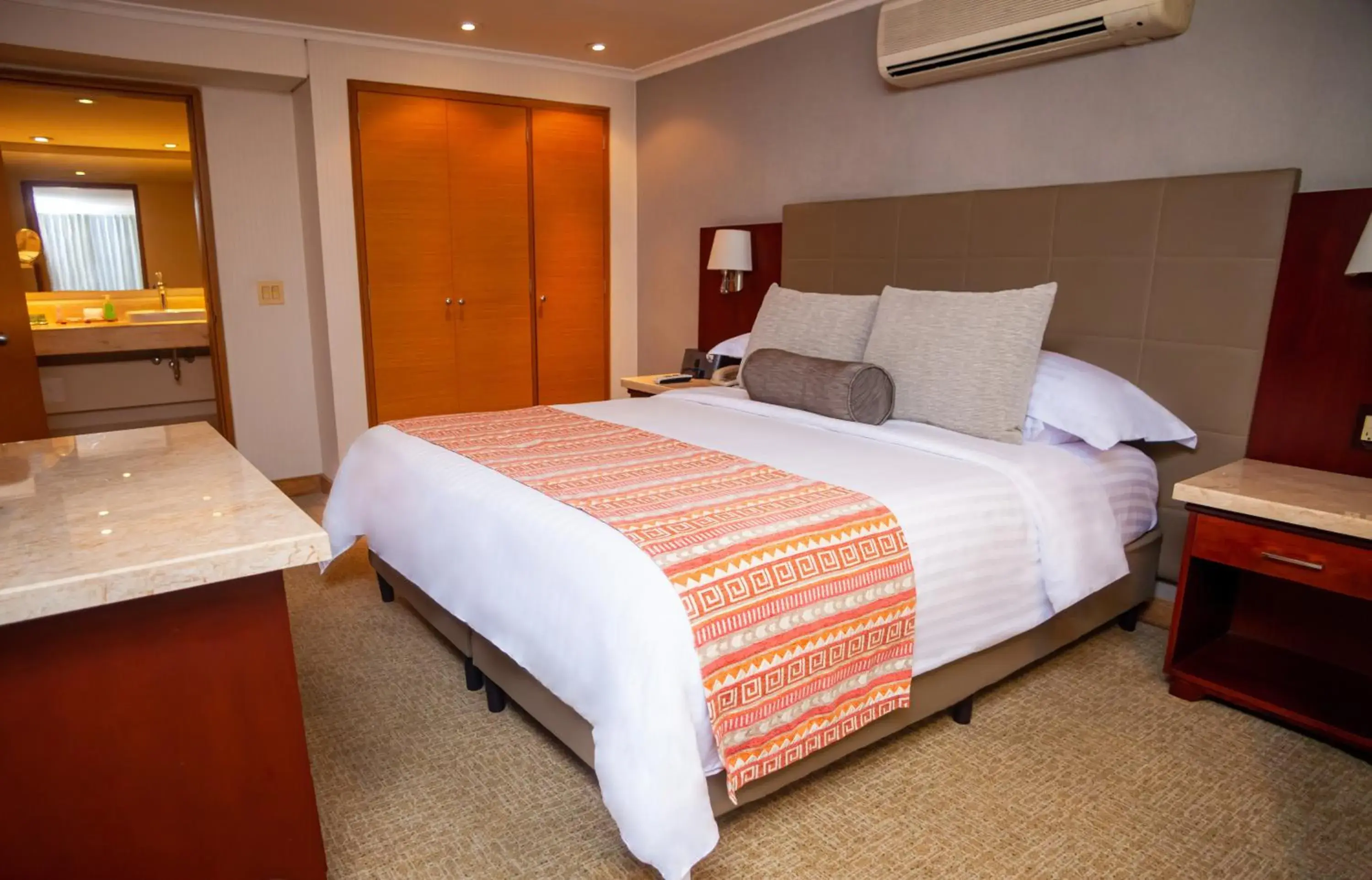 Bed in Bogota Plaza Hotel Bed in Bogota Plaza Hotel