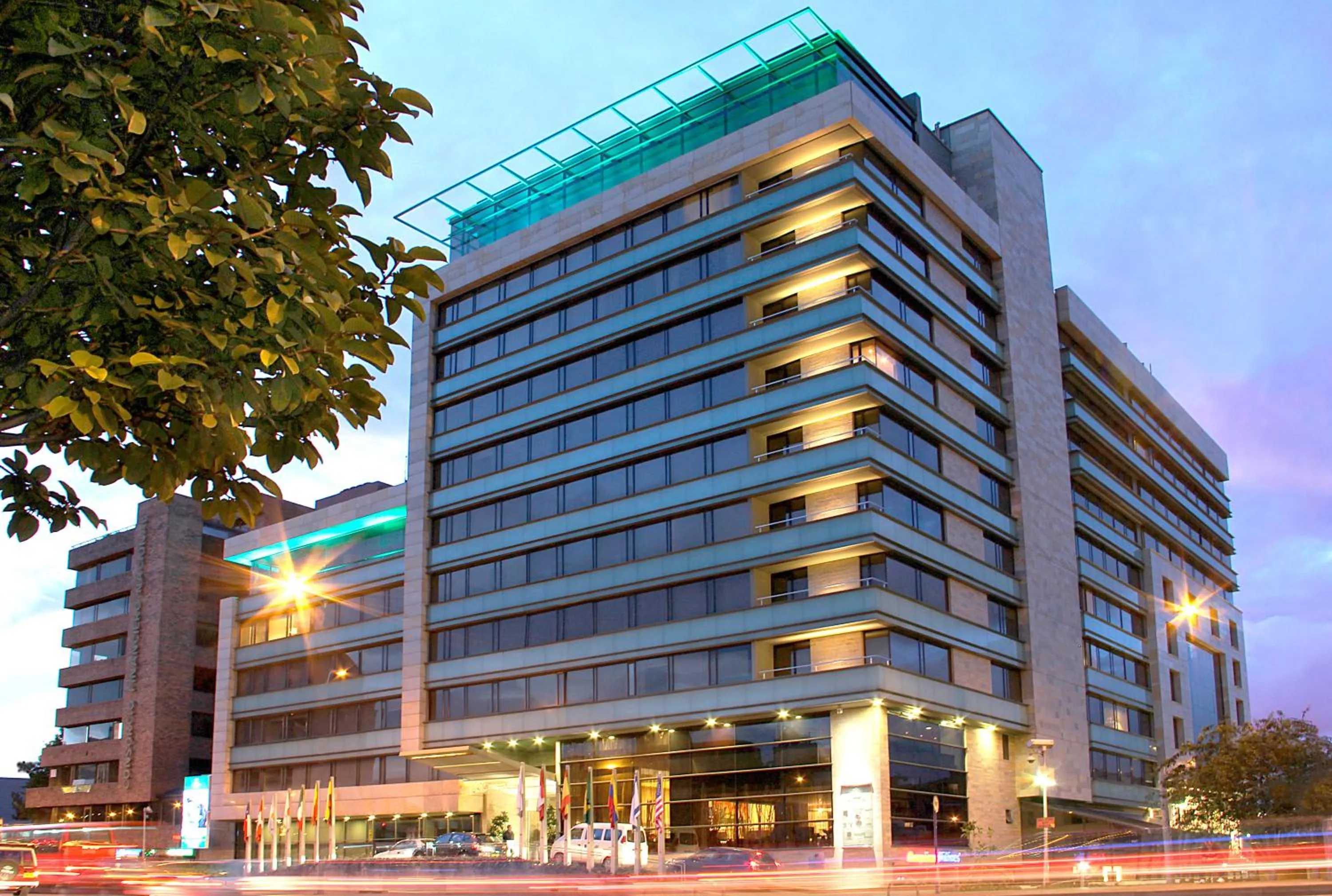 Property building in Bogota Plaza Hotel