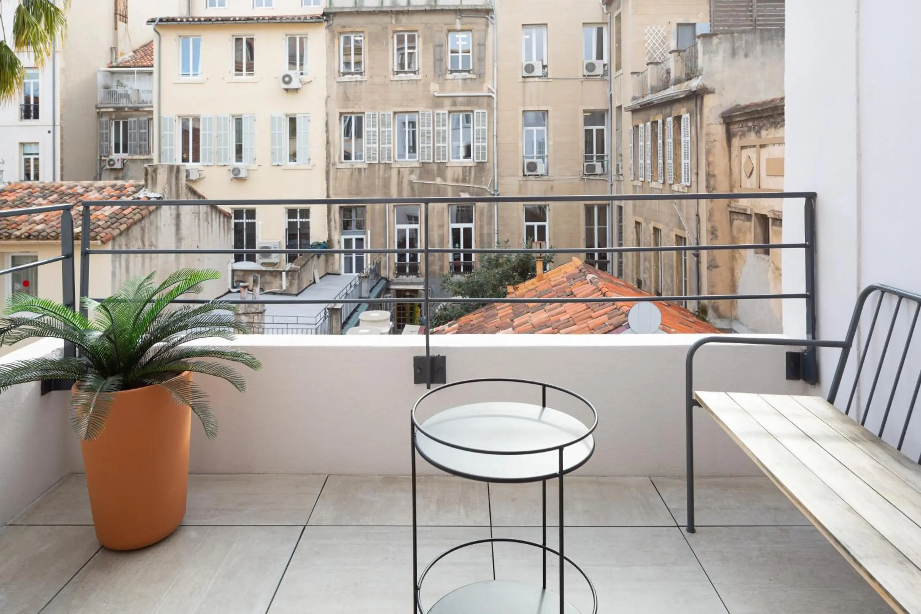 Balcony/Terrace in Hôtel Maison Montgrand - Vieux Port