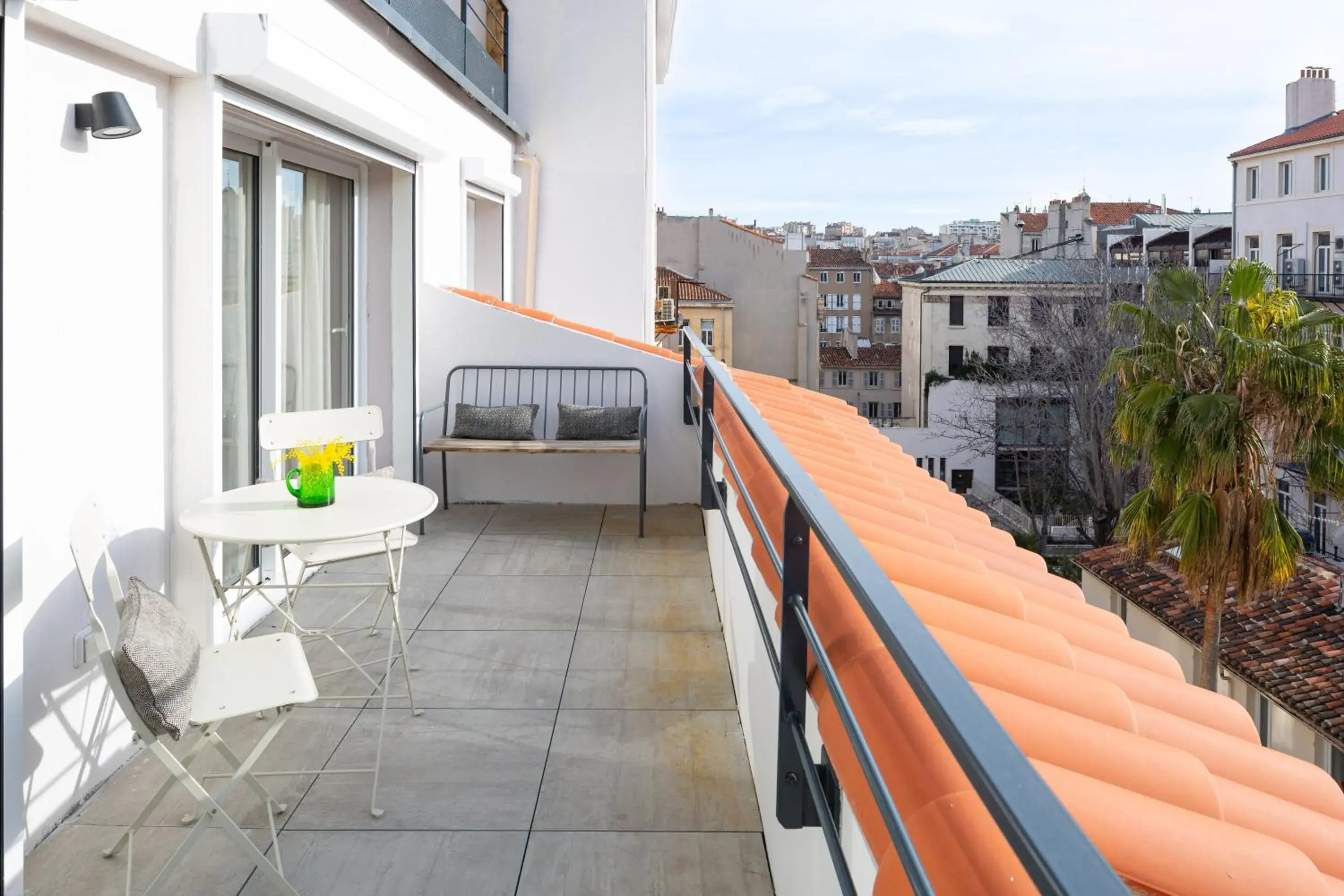 Balcony/Terrace in Hôtel Maison Montgrand - Vieux Port