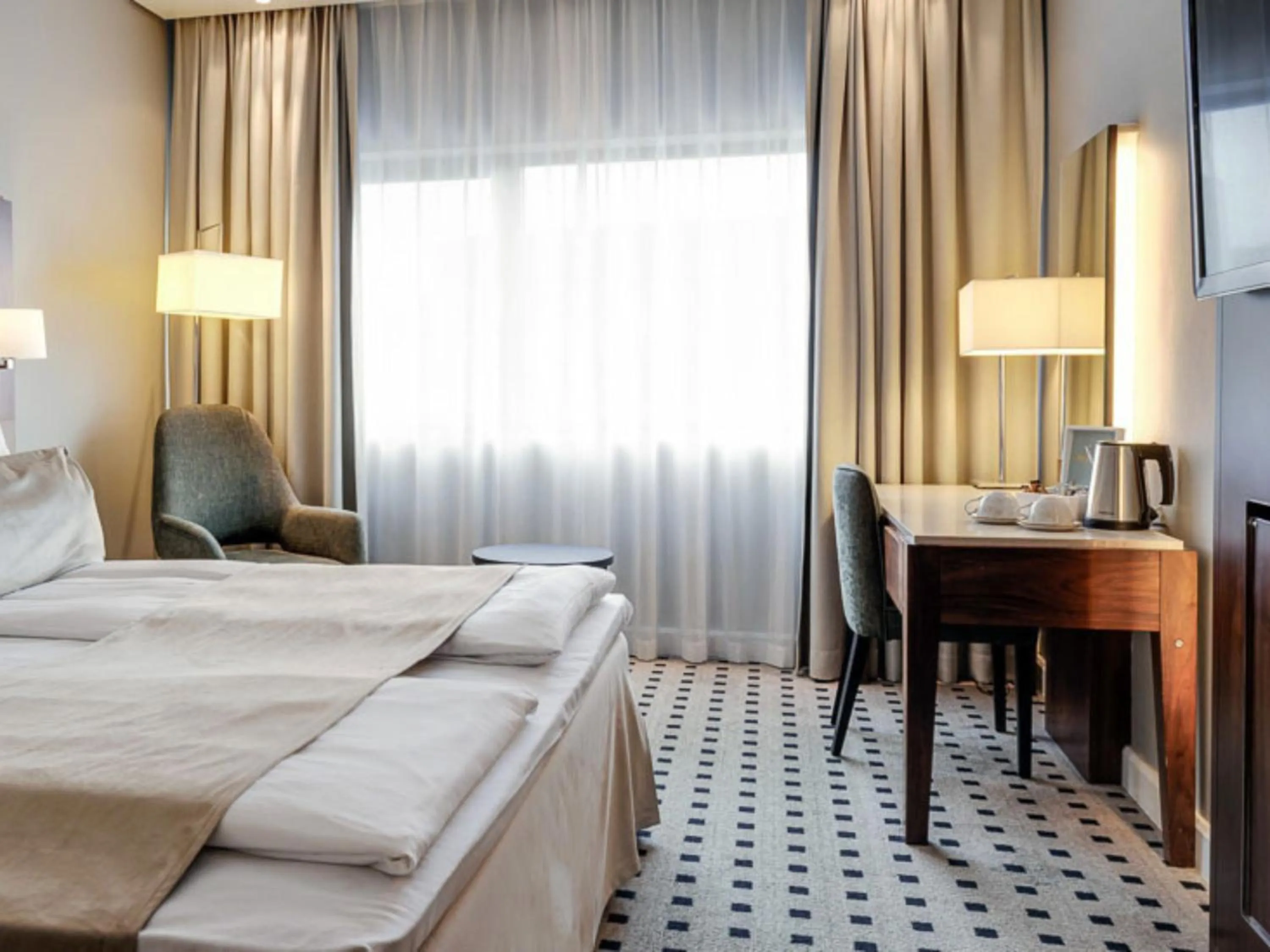 Bedroom, Bed in Quality Hotel Fredrikstad