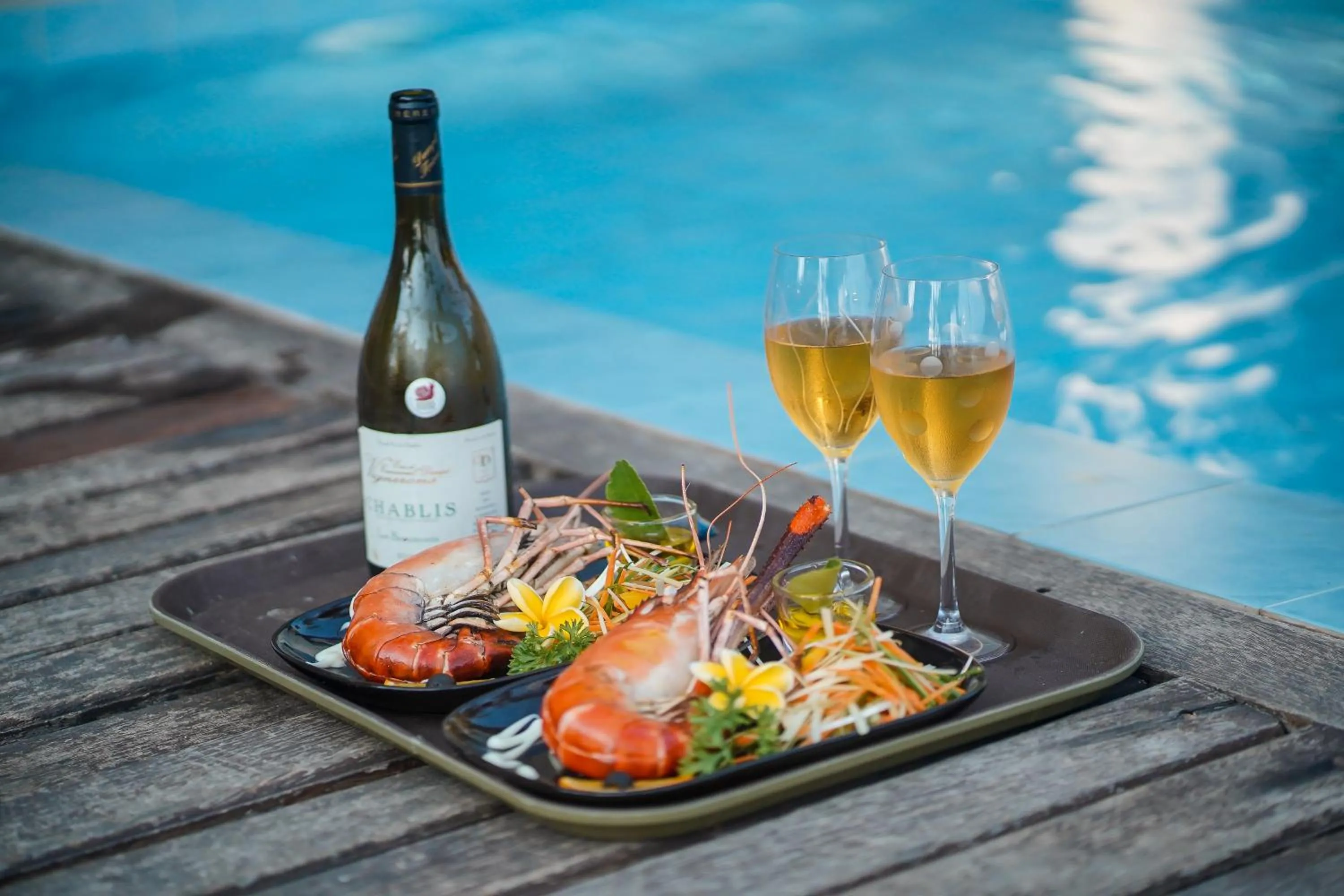 Food and drinks in Villa Océane