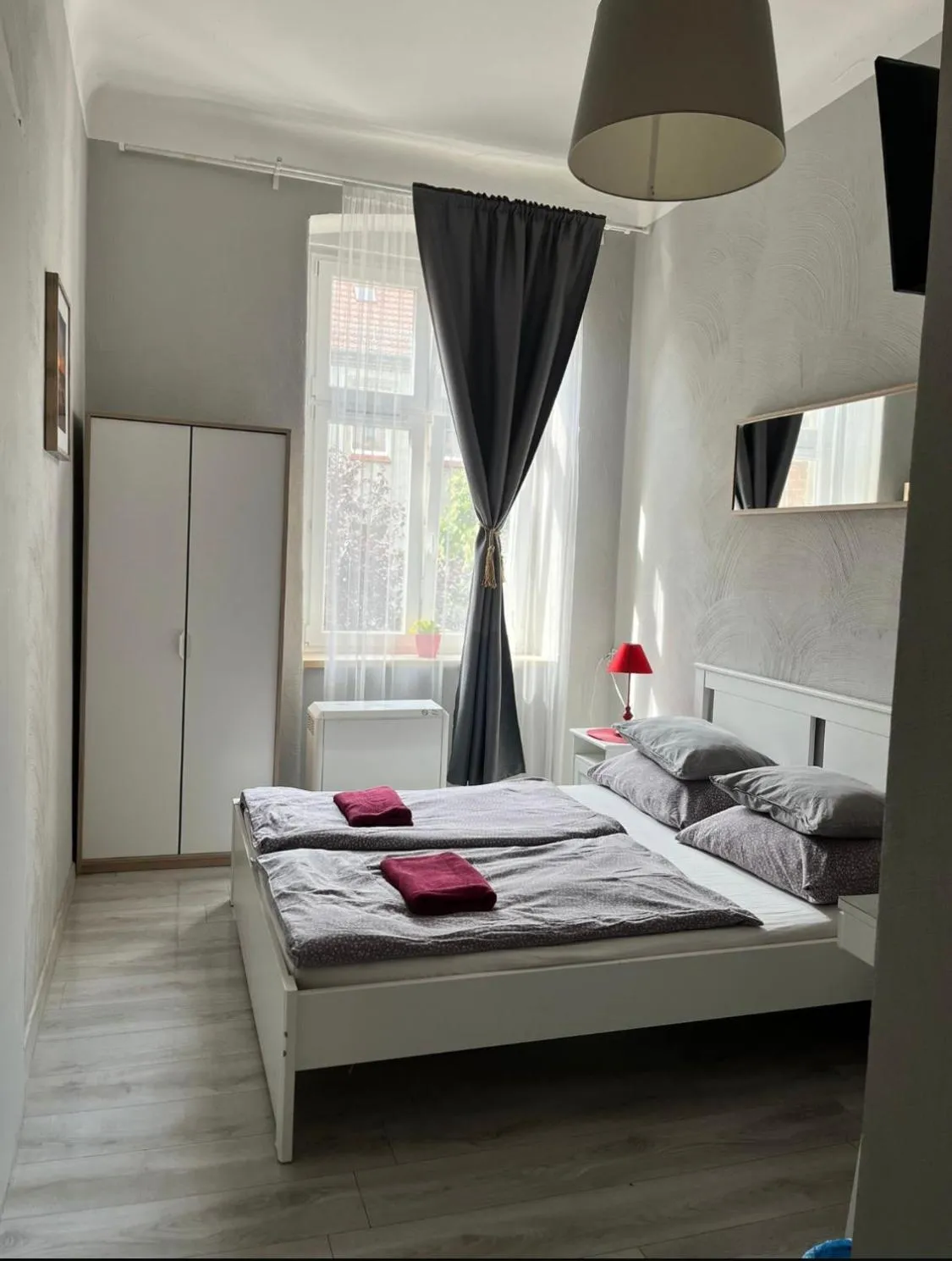 Photo of the whole room, Bed in Colourful Rooms Wrocław