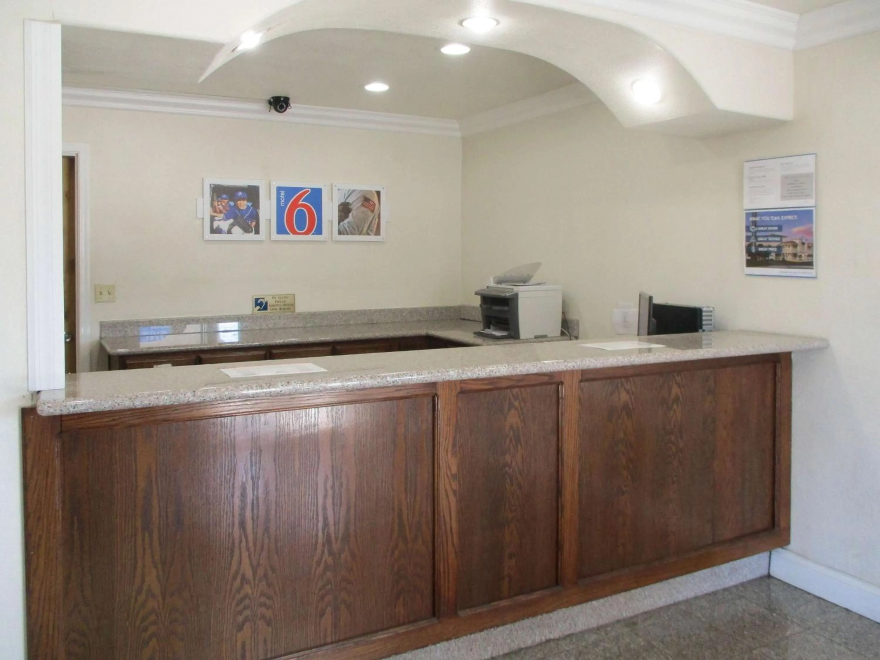 Lobby or reception in Motel 6-Fresno, CA