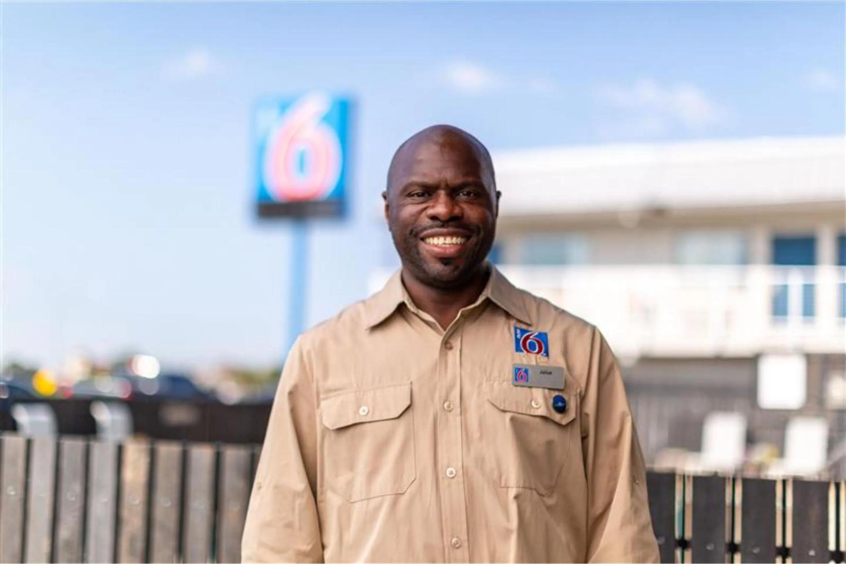 Staff in Motel 6-Fresno, CA
