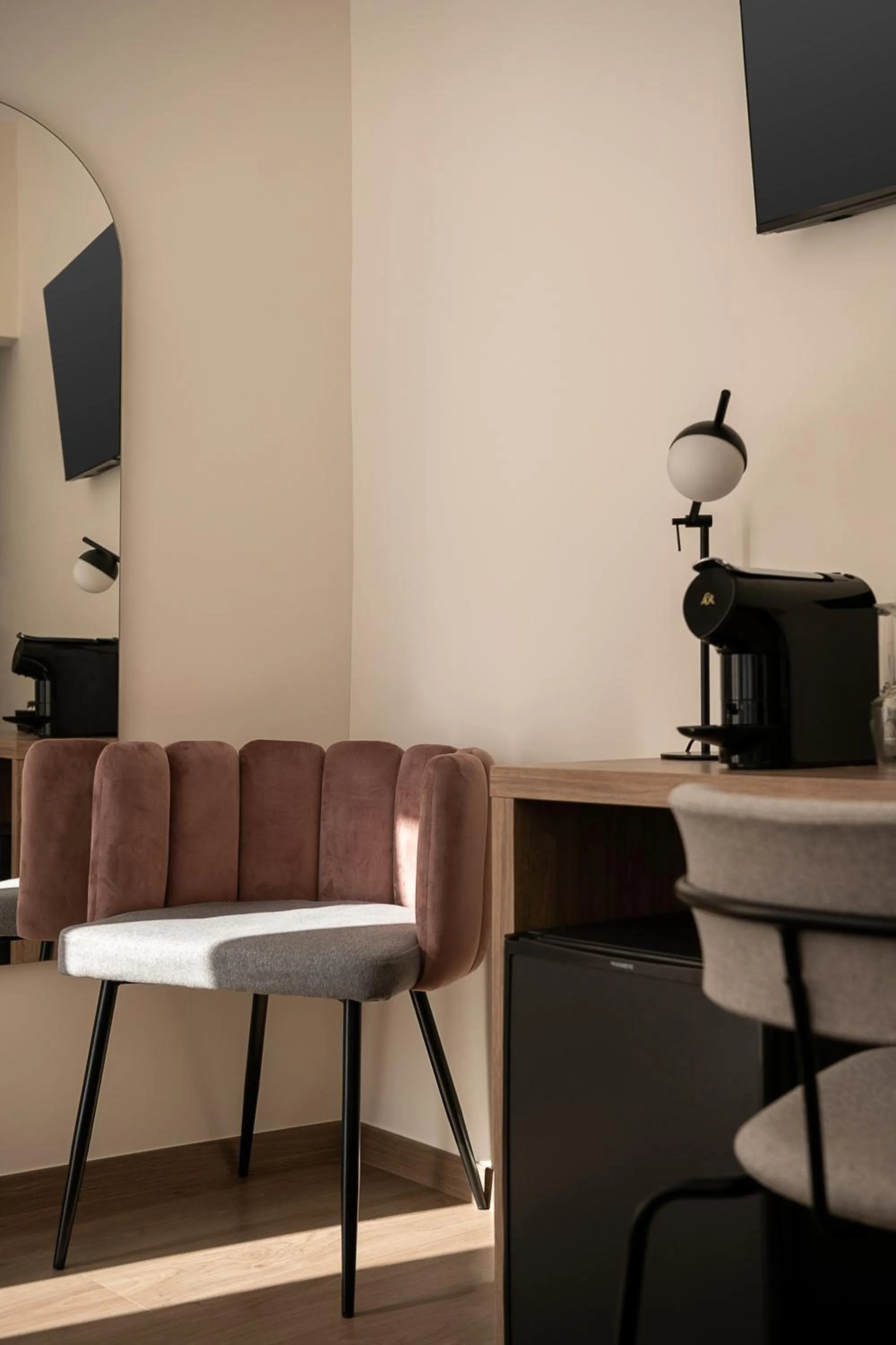 Seating area in Amphitrite Hotel