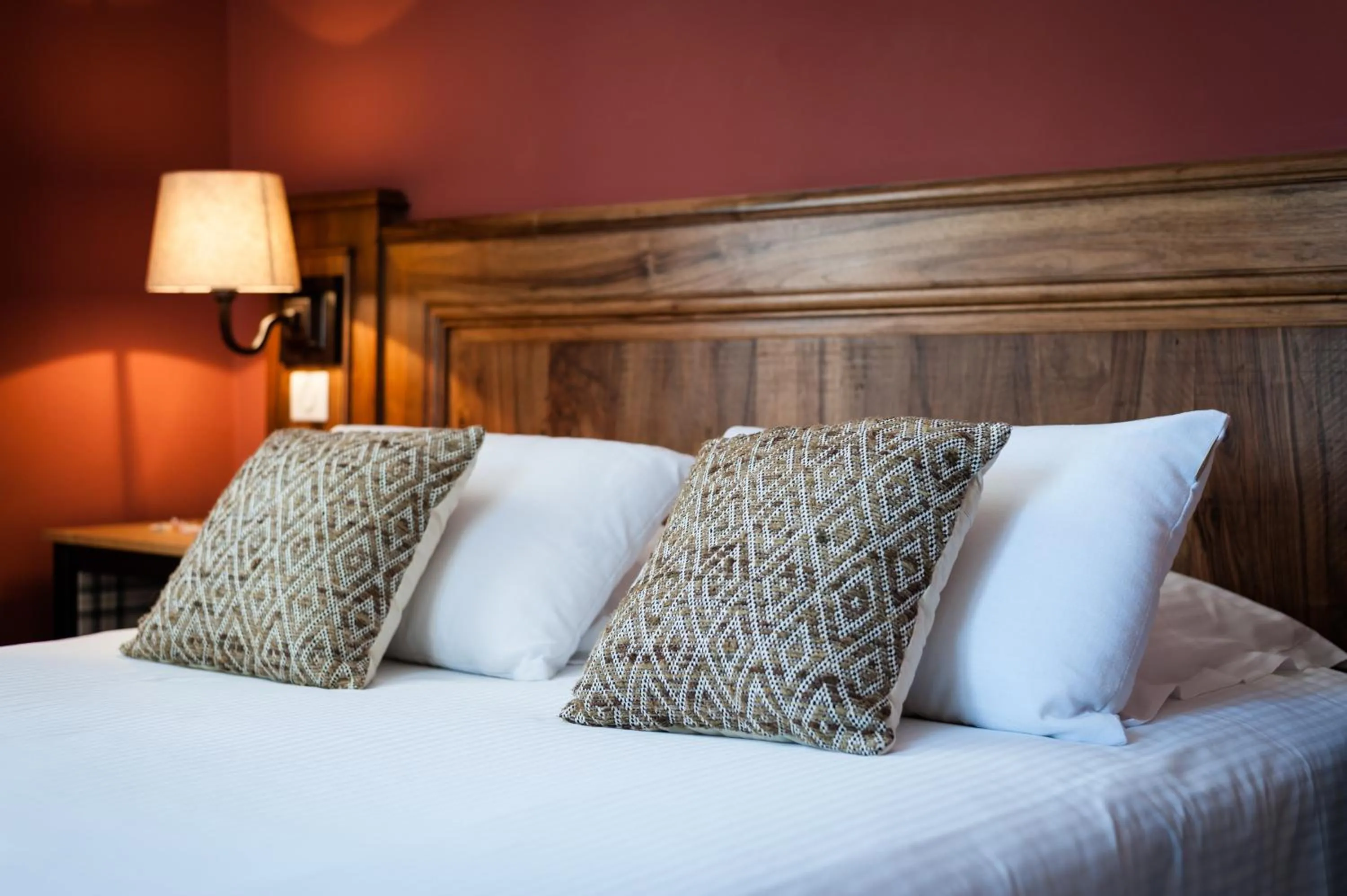 Bed in Château de Saulon