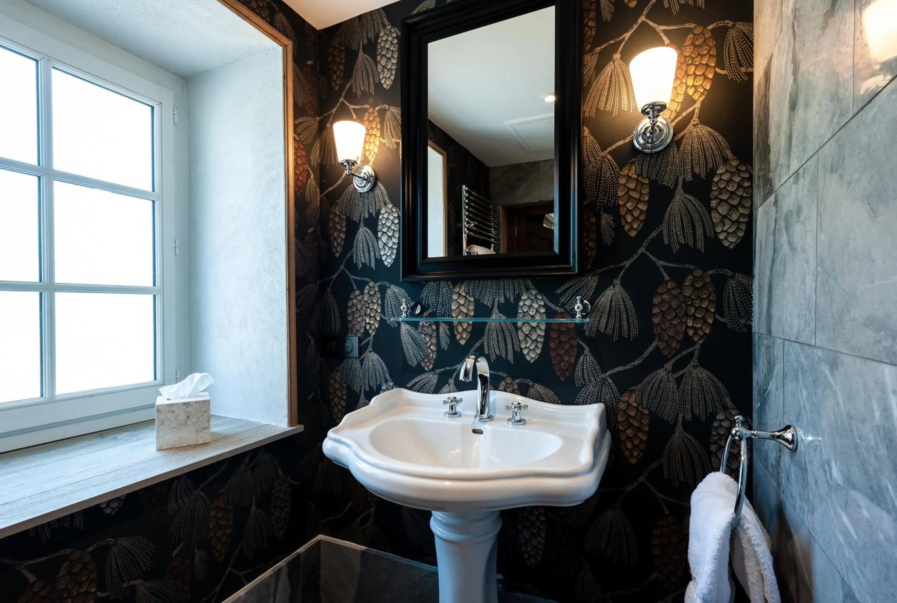 Bathroom in Château de Saulon