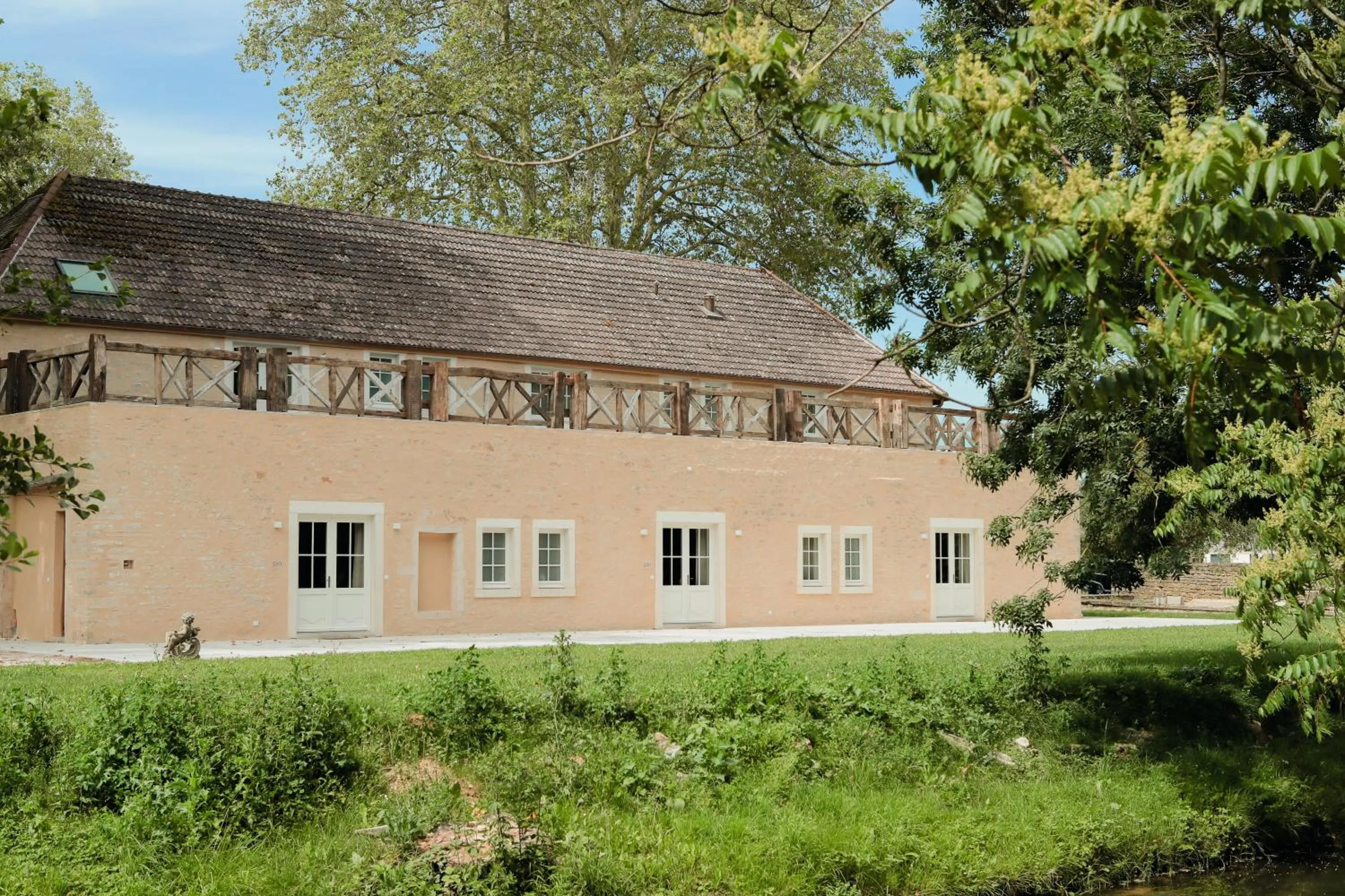 Garden in Château de Saulon