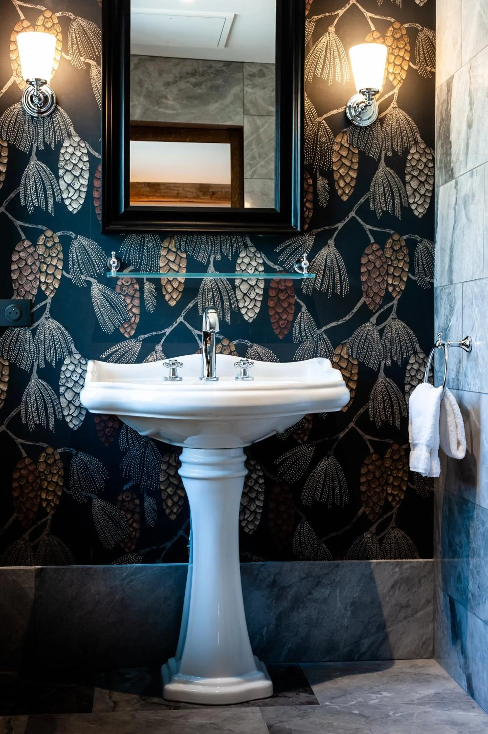 Bathroom in Château de Saulon