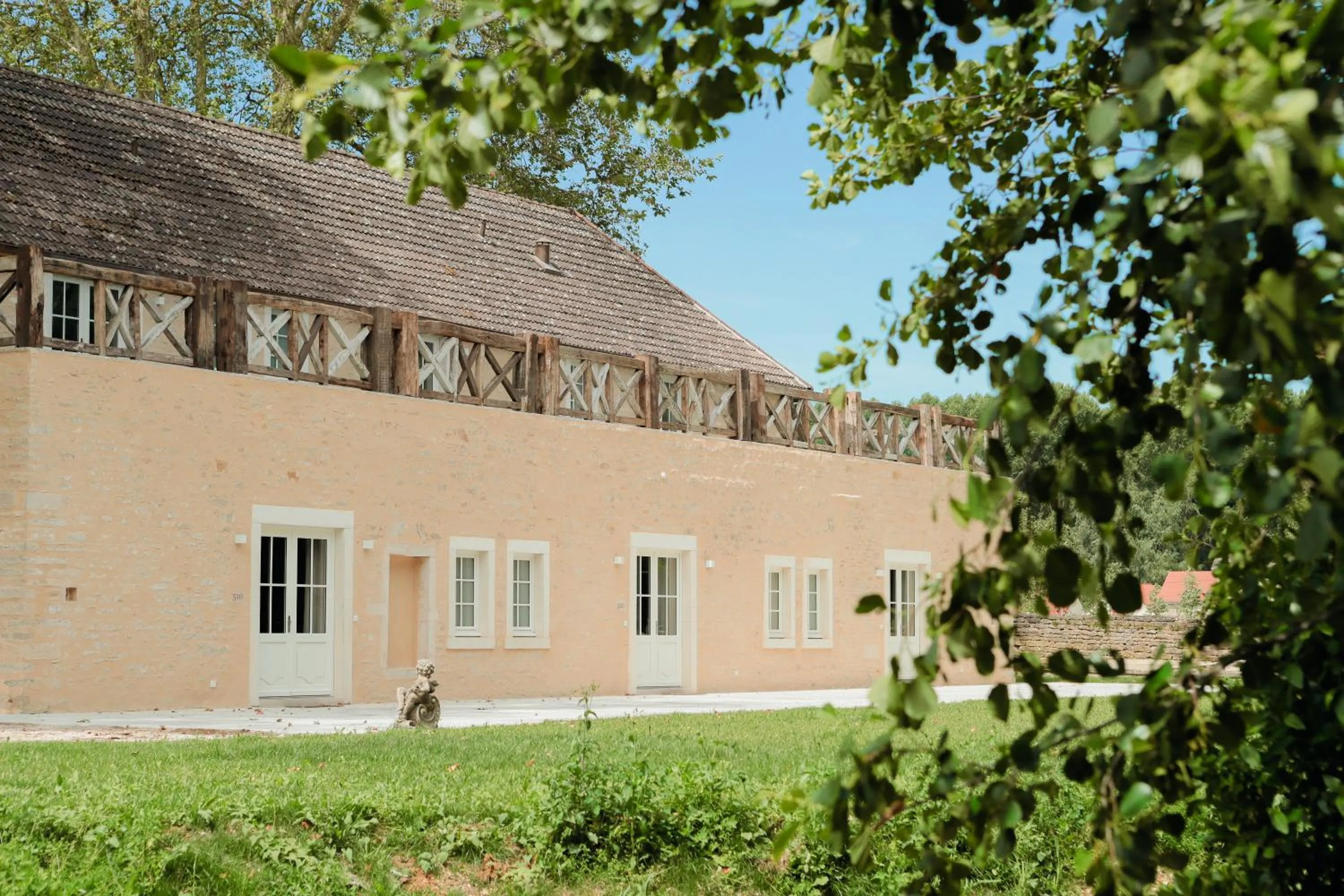 Garden in Château de Saulon