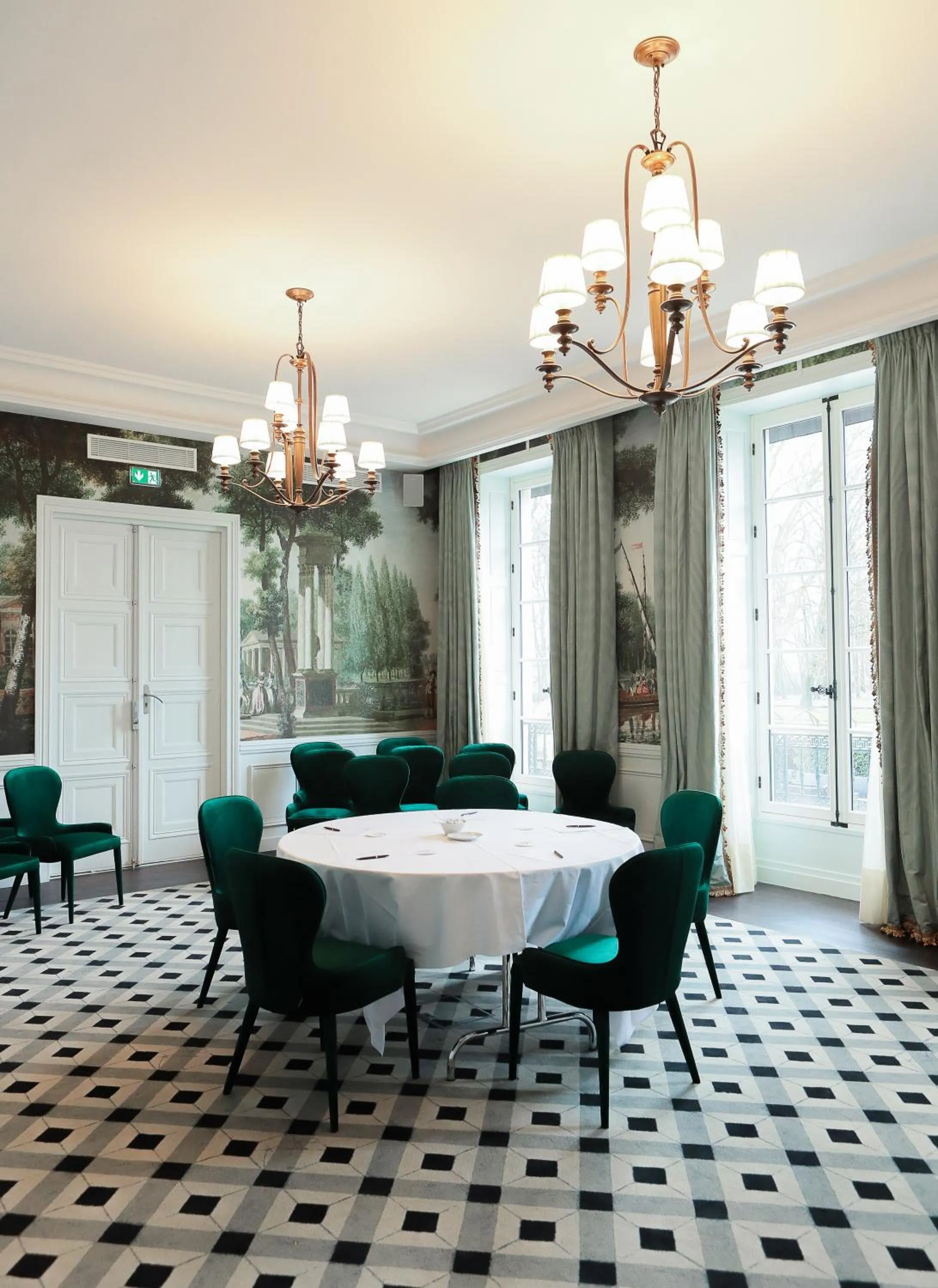 Living room in Château de Saulon