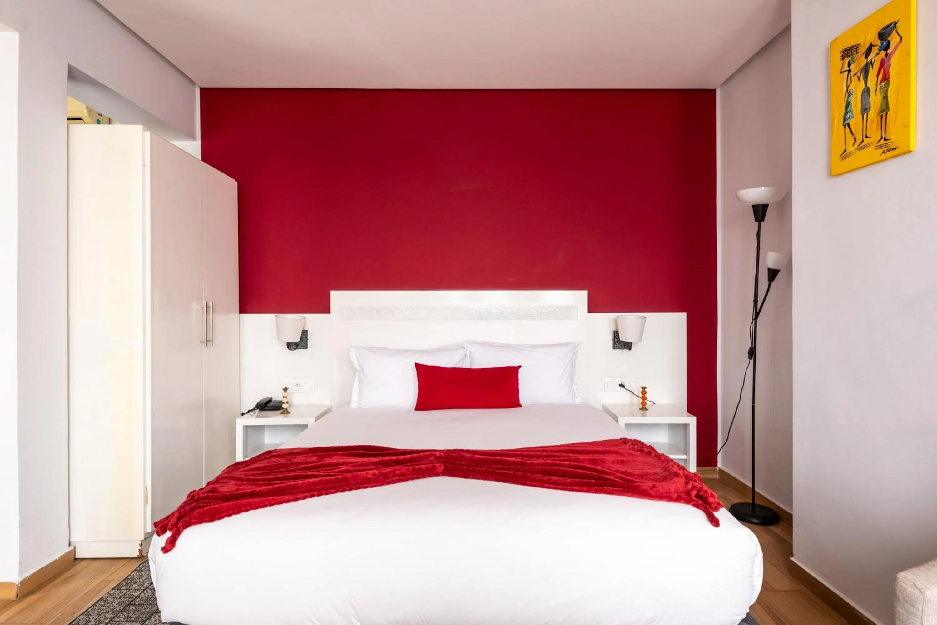 Bed in Hotel Le Musée