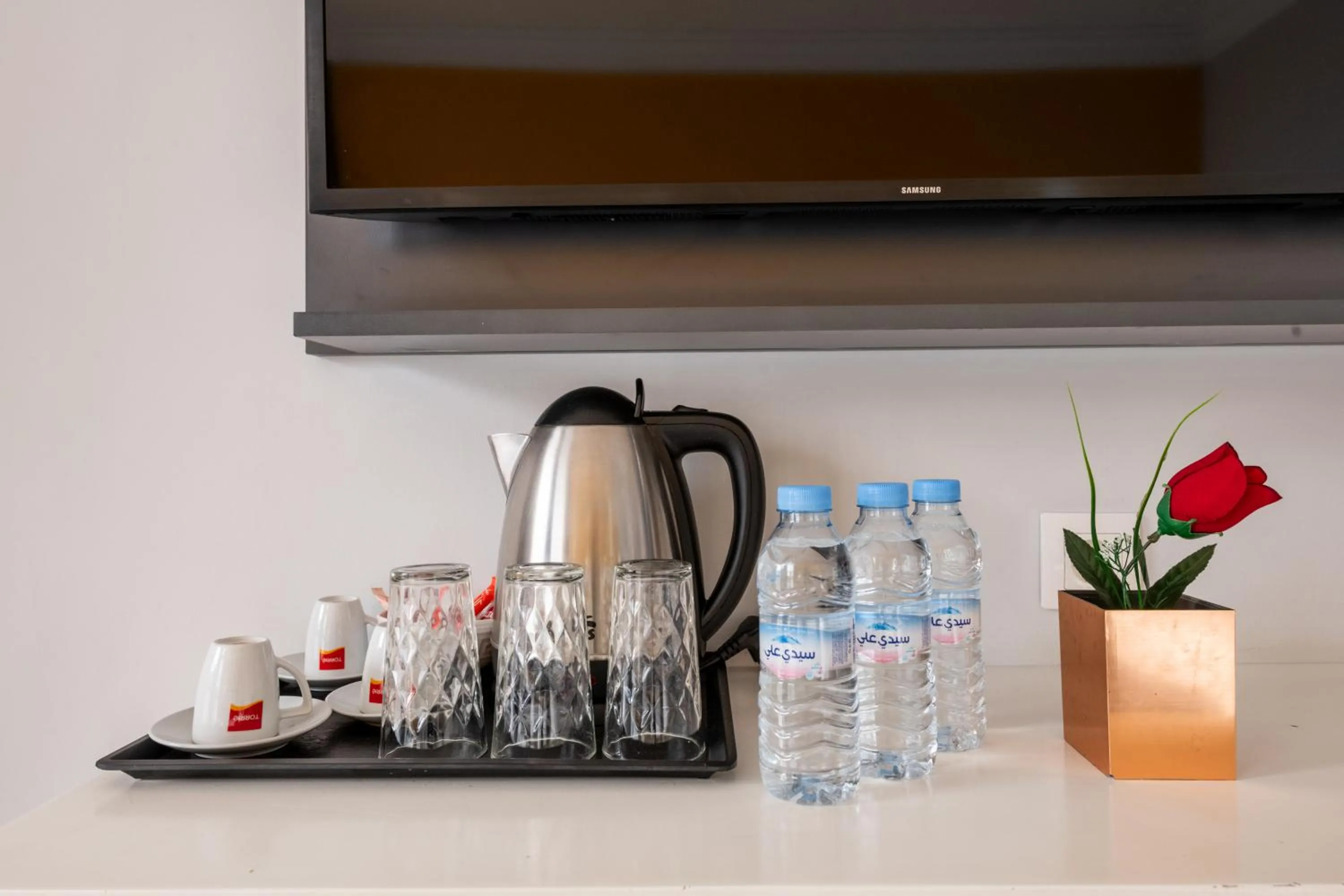 Coffee/tea facilities in Hotel Le Musée