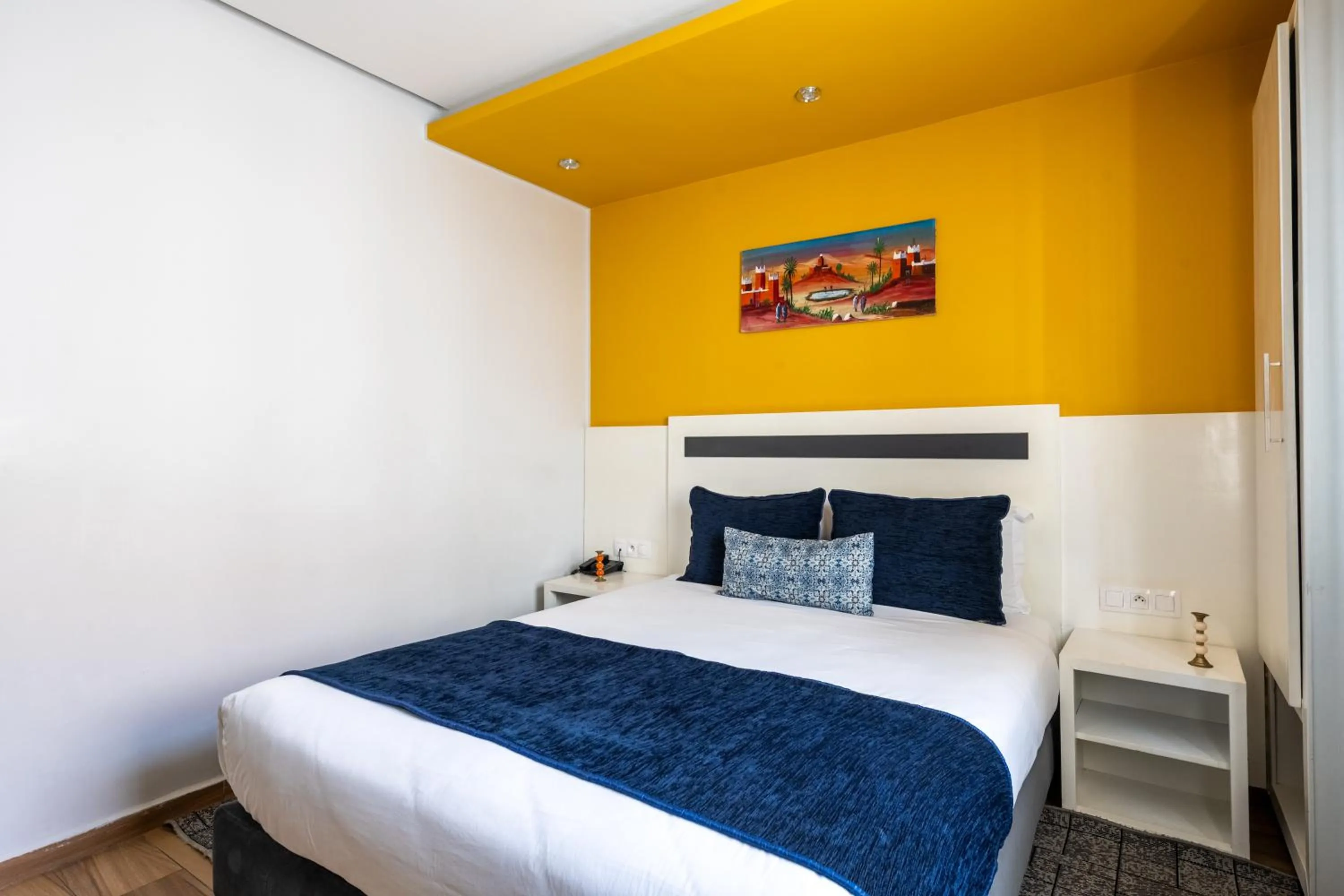 Bed in Hotel Le Musée