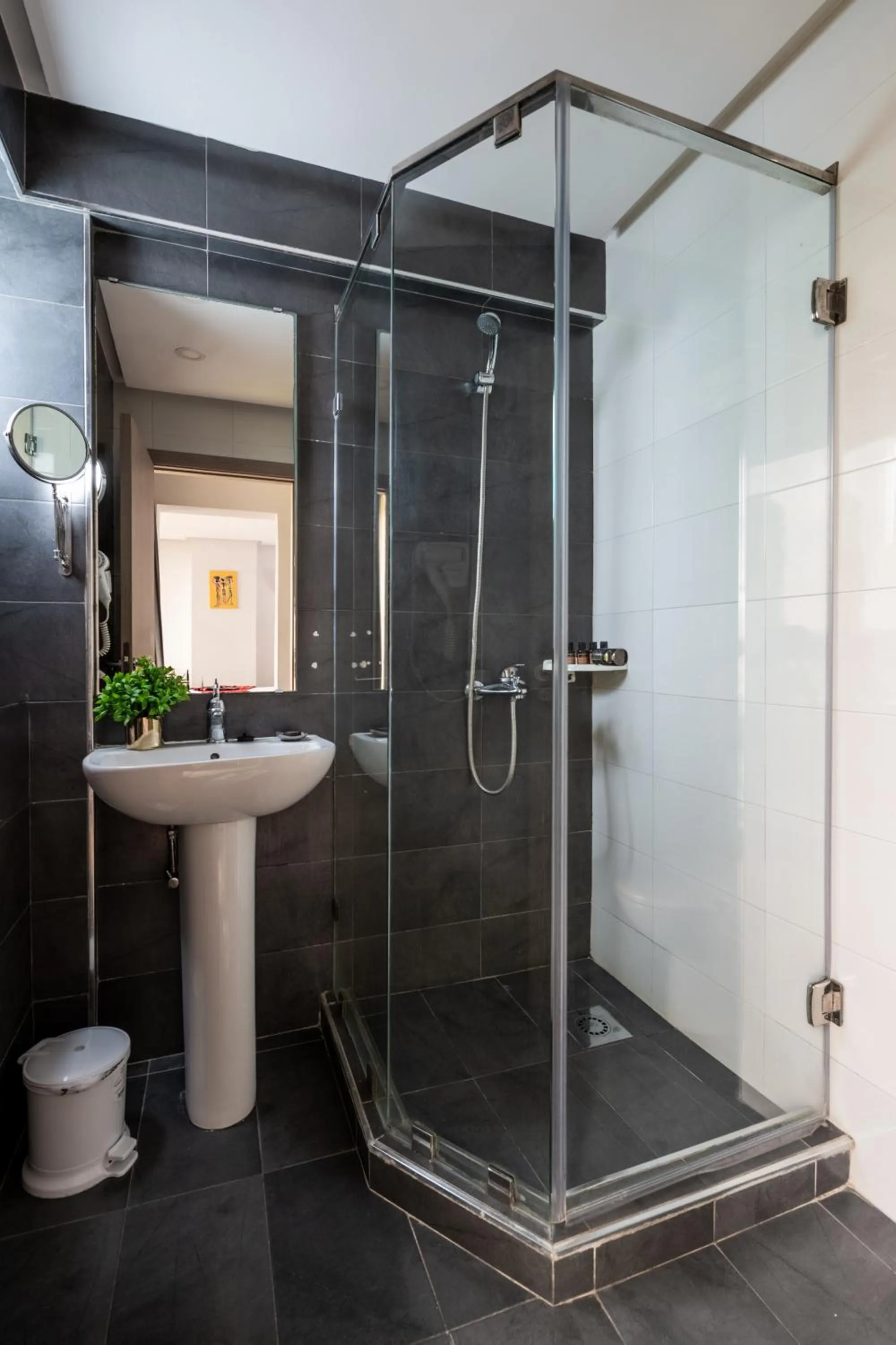 Shower in Hotel Le Musée